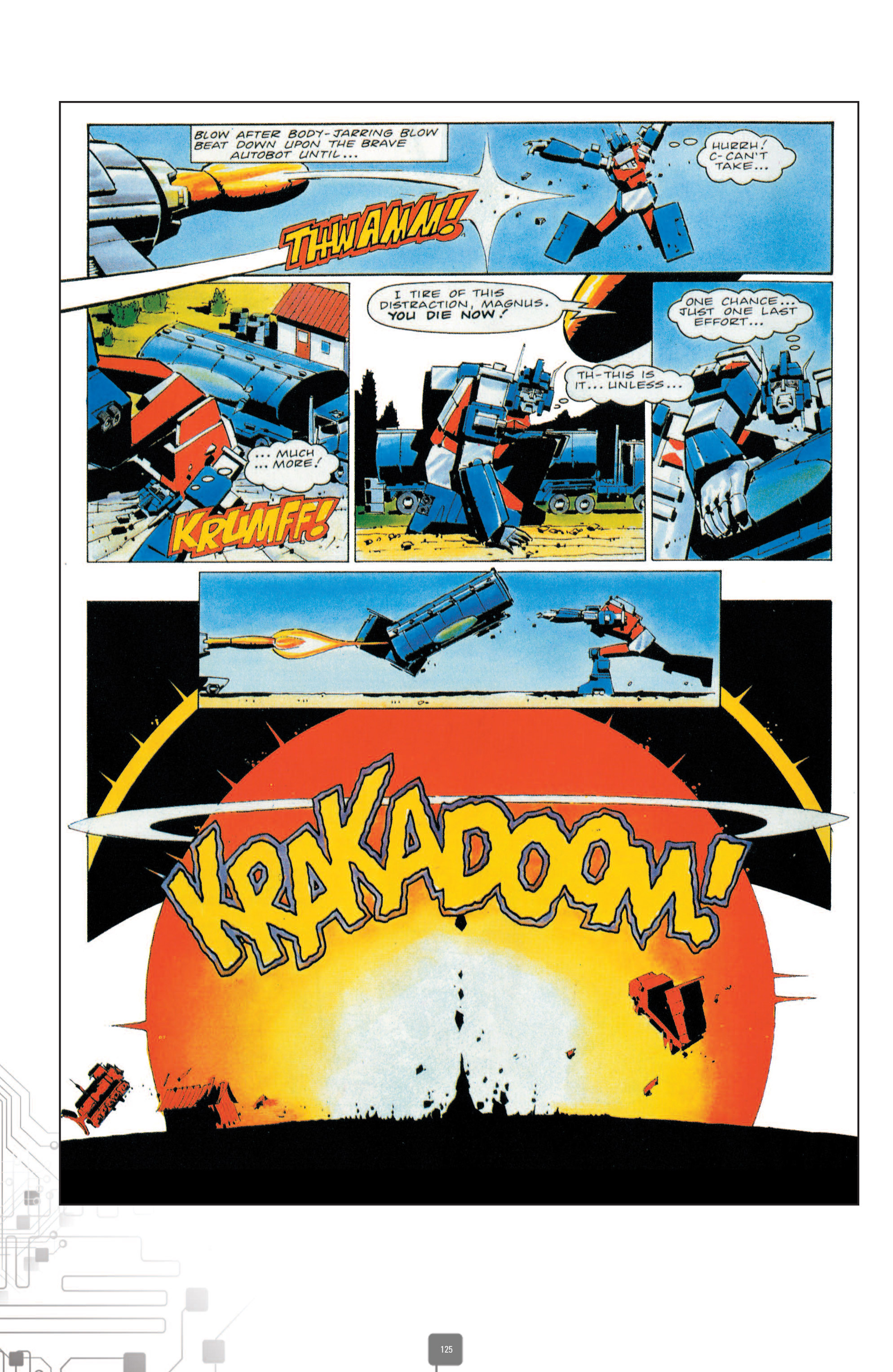 Read online The Transformers Classics UK comic -  Issue # TPB 3 - 126