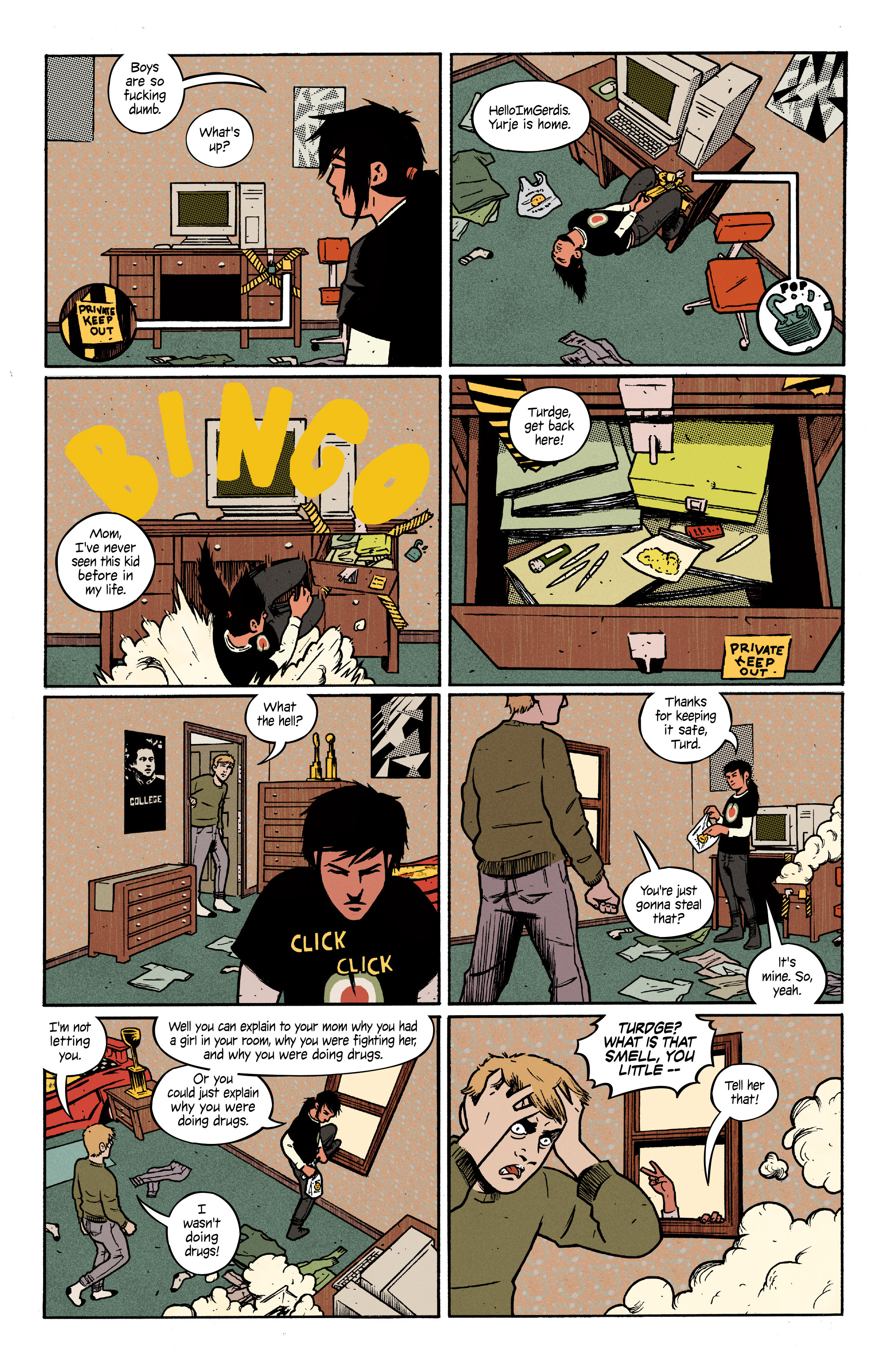 Read online 4 Kids Walk Into a Bank comic -  Issue #4 - 12