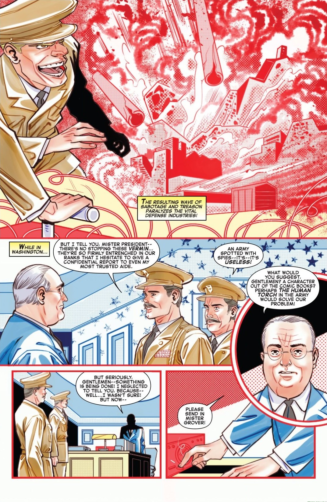 Read online Captain America Anniversary Tribute comic -  Issue # Full - 5