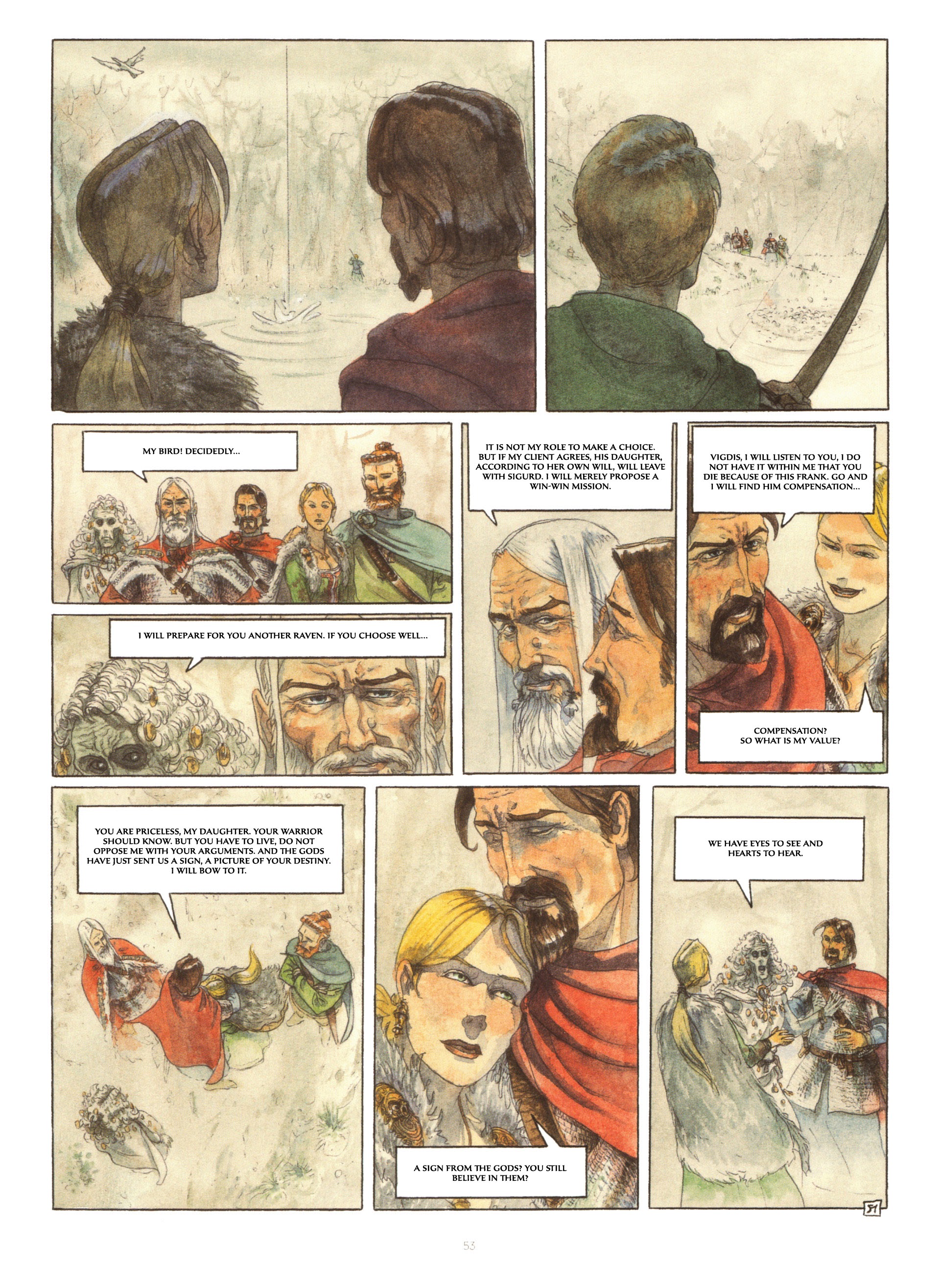 Read online Sigurd & Vigdis comic -  Issue # Full - 54