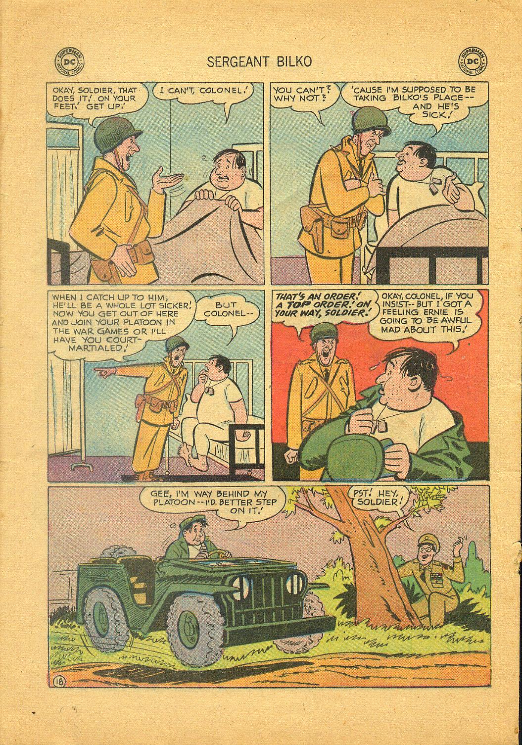 Read online Sergeant Bilko comic -  Issue #1 - 20