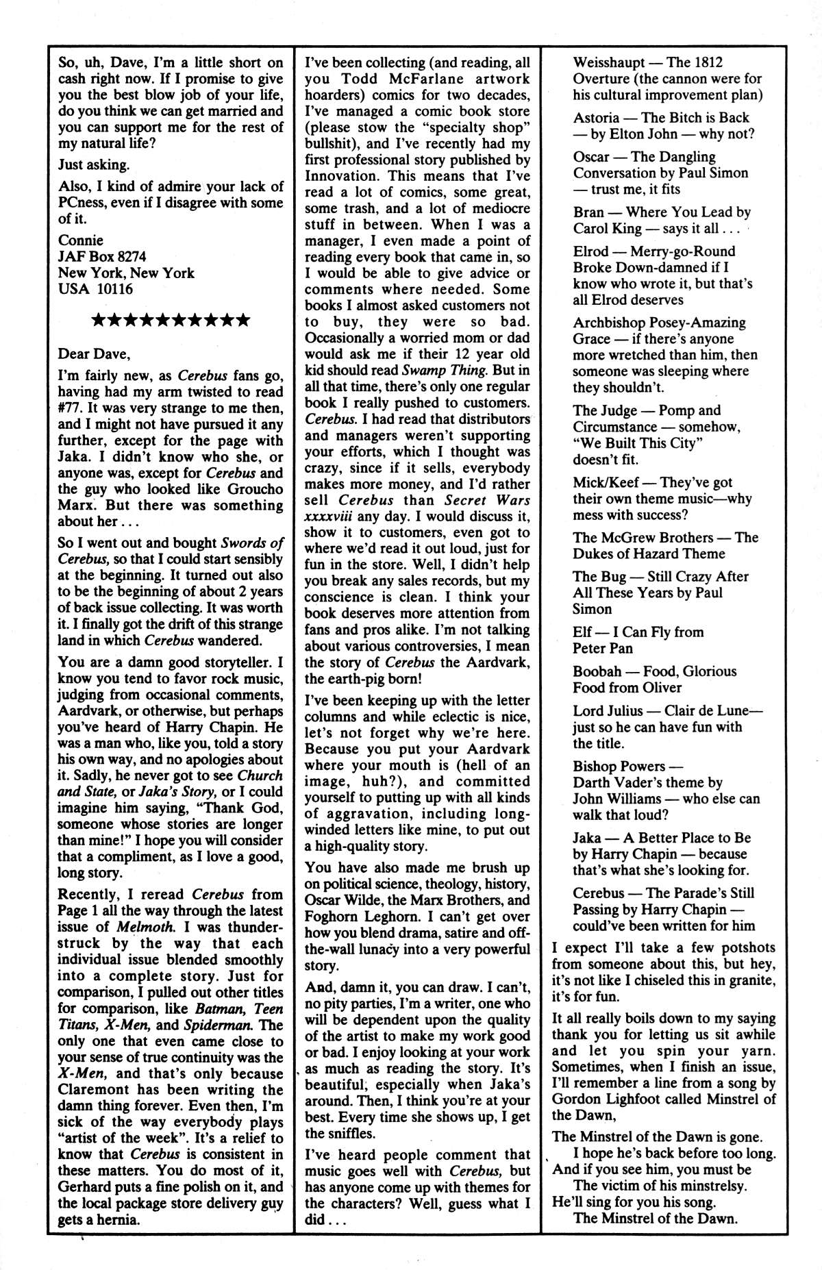 Read online Cerebus comic -  Issue #151 - 28