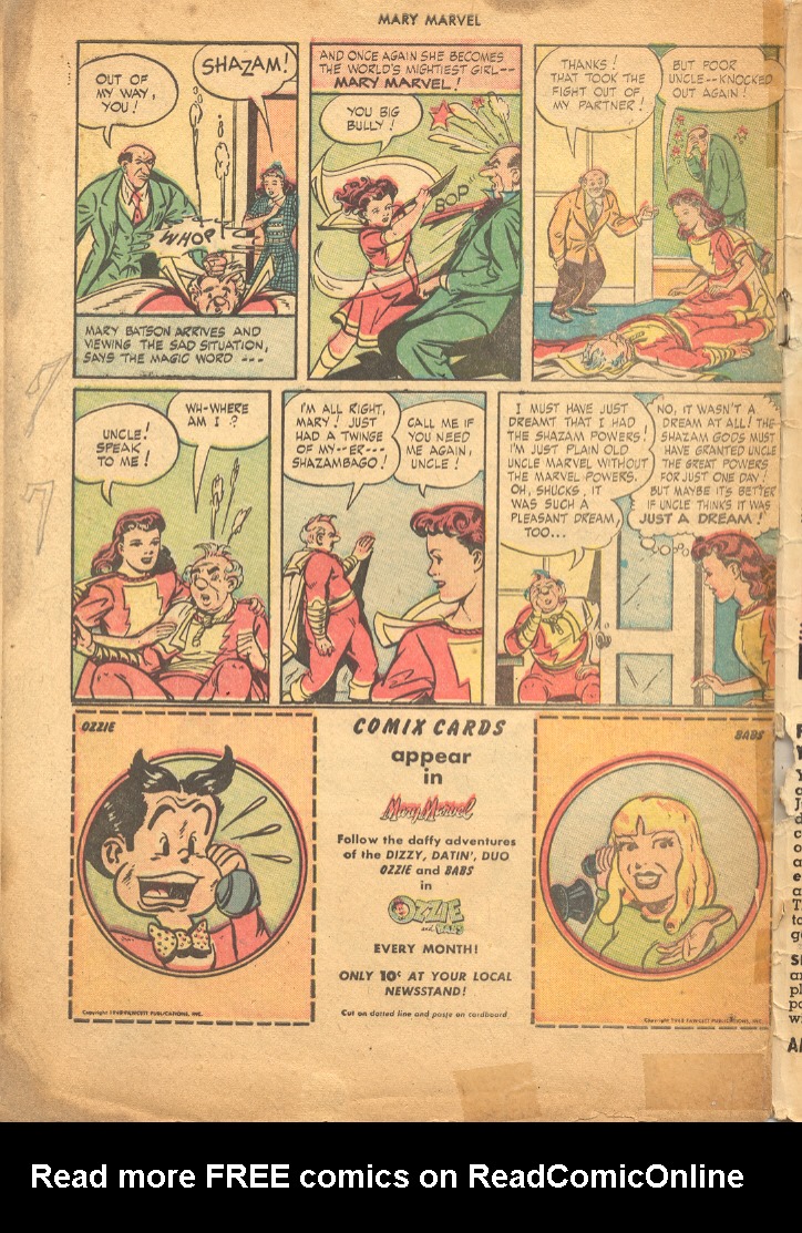 Read online Mary Marvel comic -  Issue #28 - 34
