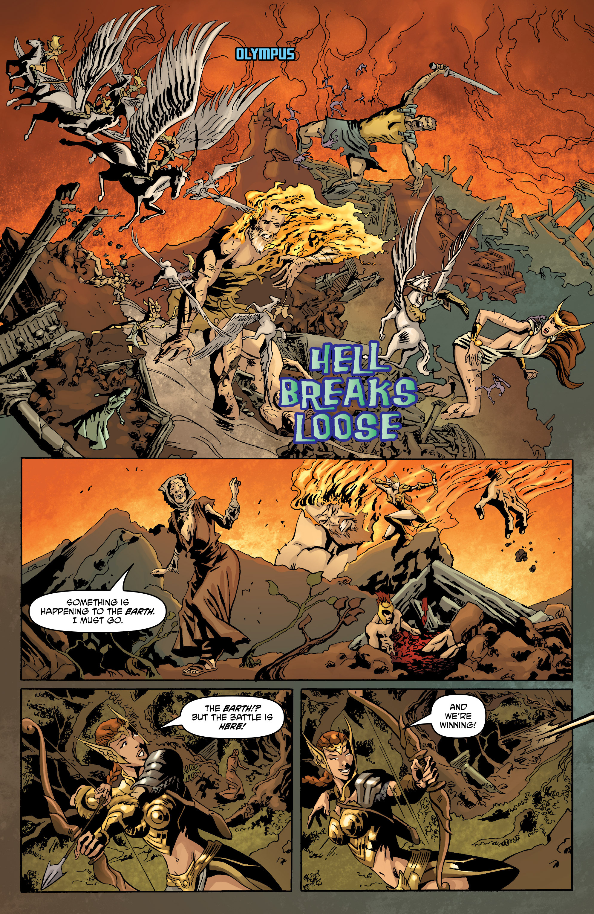 Read online God Is Dead comic -  Issue #31 - 19