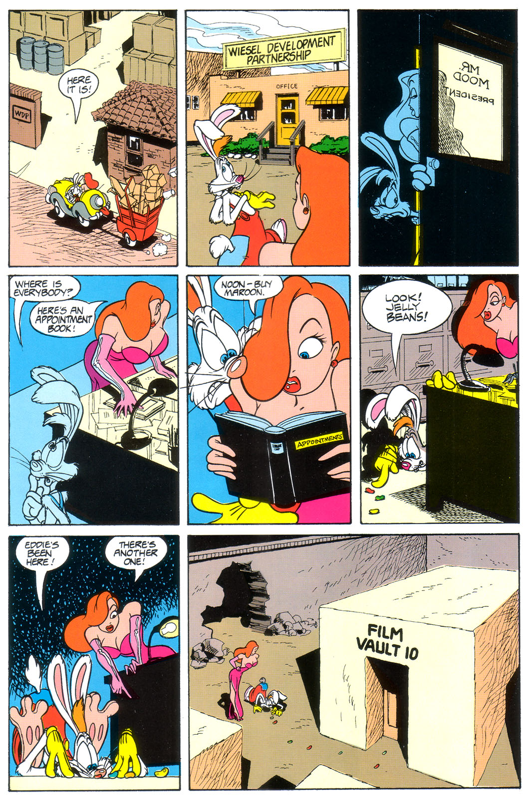 Read online Marvel Graphic Novel: Roger Rabbit in The Resurrection of Doom comic -  Issue # Full - 49