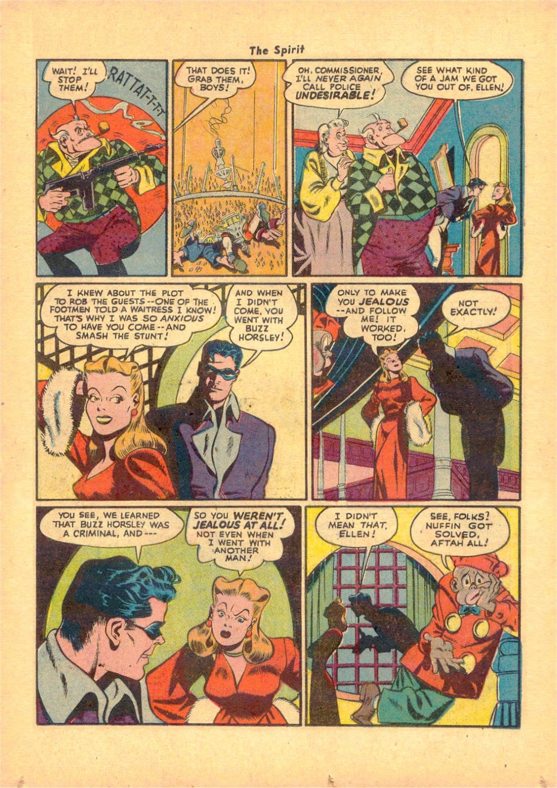 Read online The Spirit (1944) comic -  Issue #8 - 33