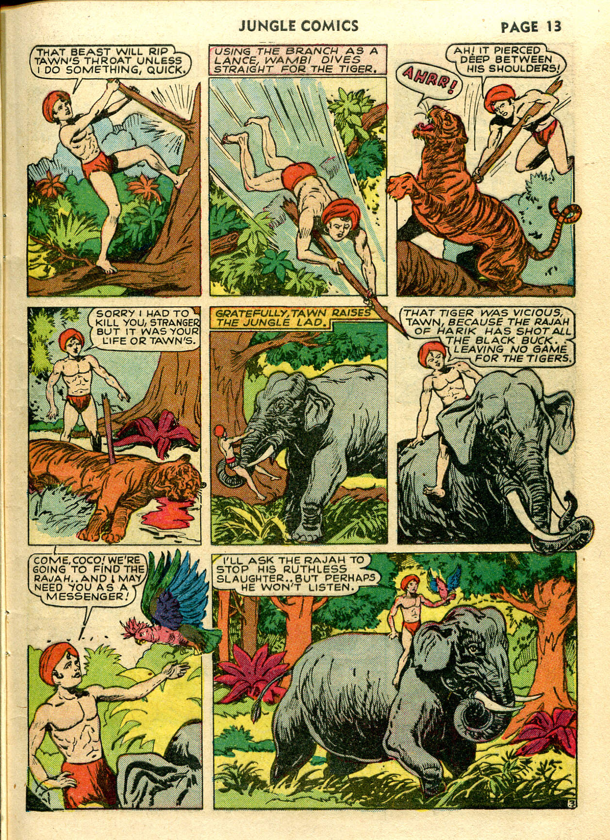 Read online Jungle Comics comic -  Issue #26 - 15
