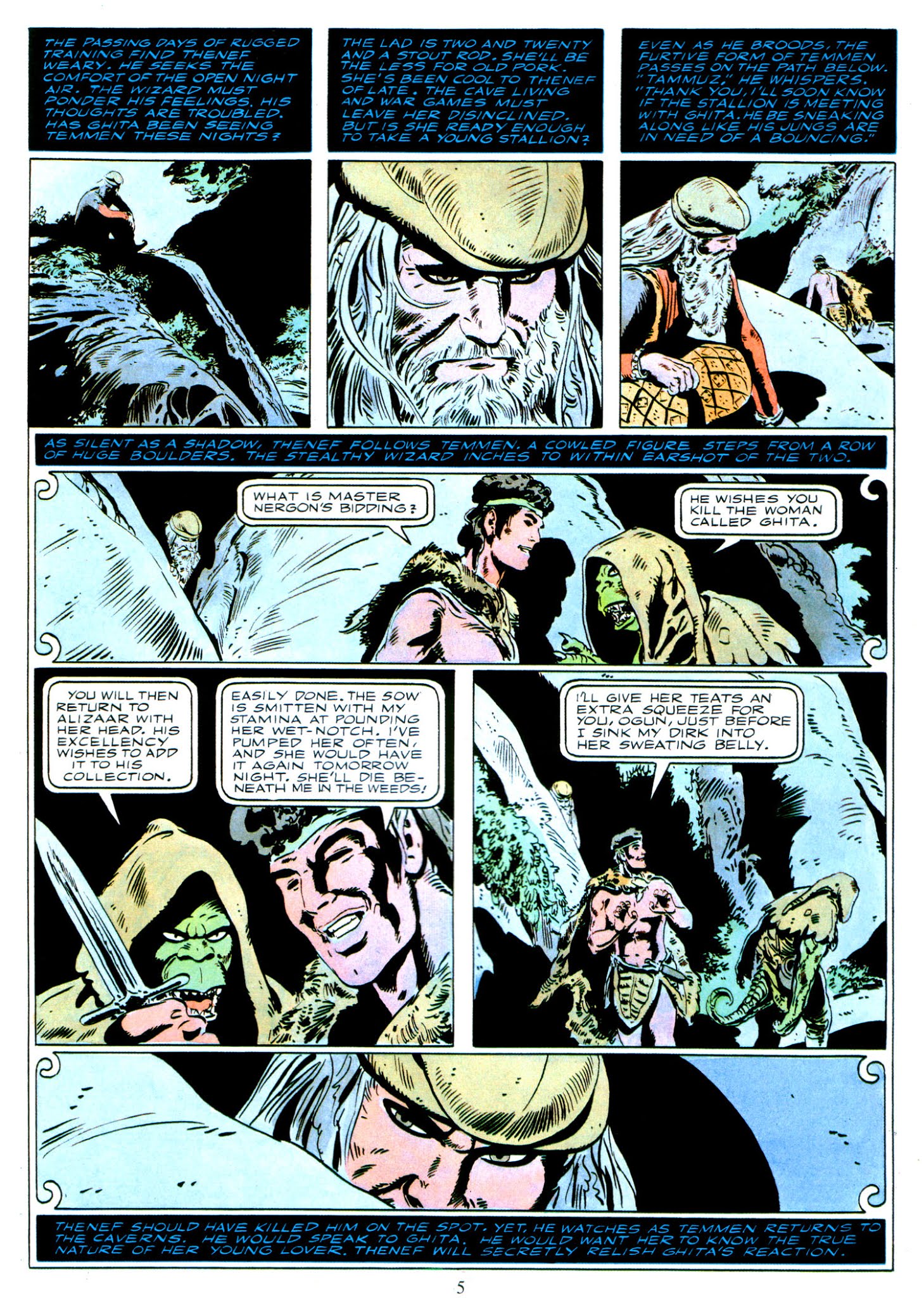 Read online Ghita of Alizarr comic -  Issue #2 - 6