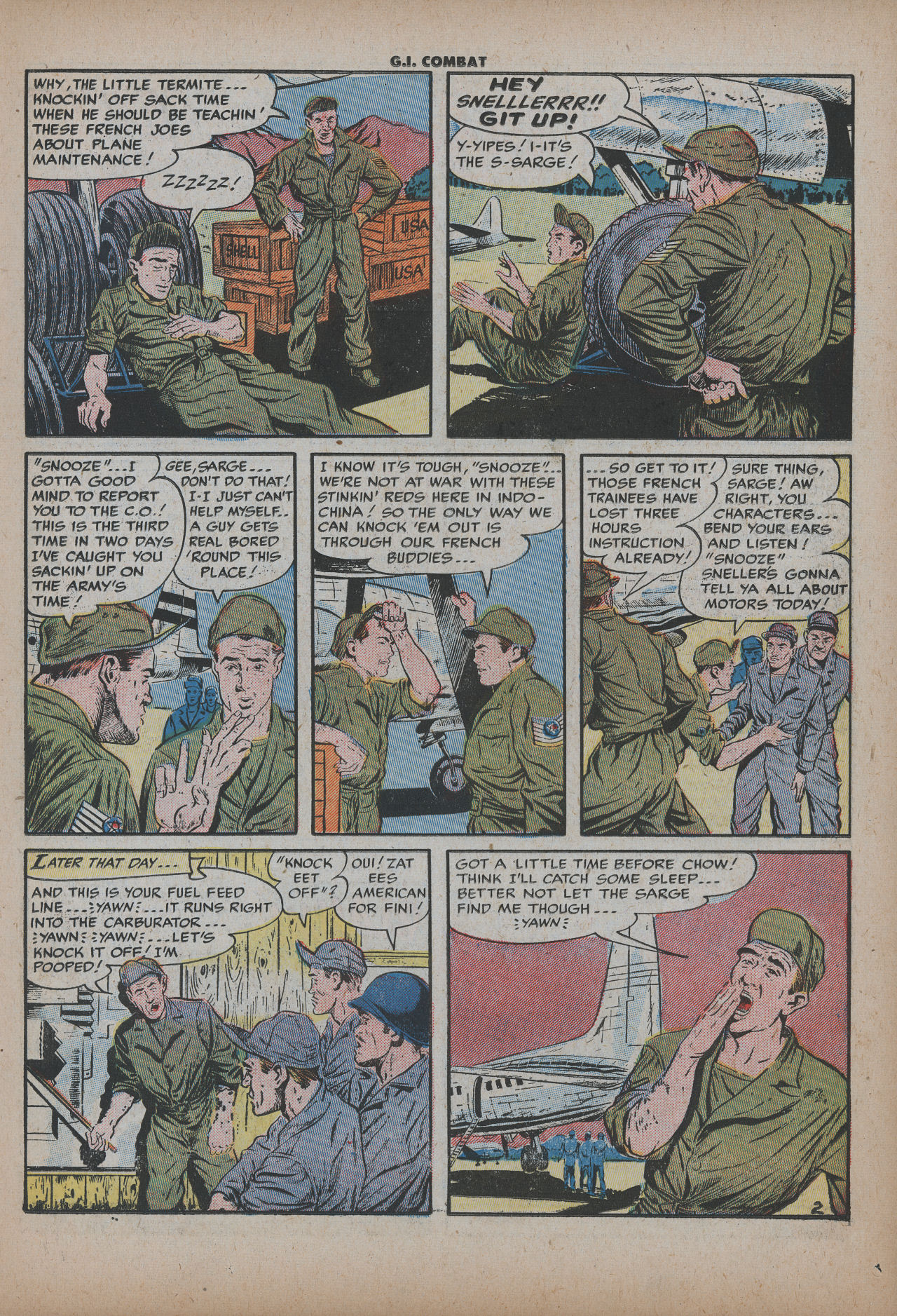 Read online G.I. Combat (1952) comic -  Issue #18 - 14