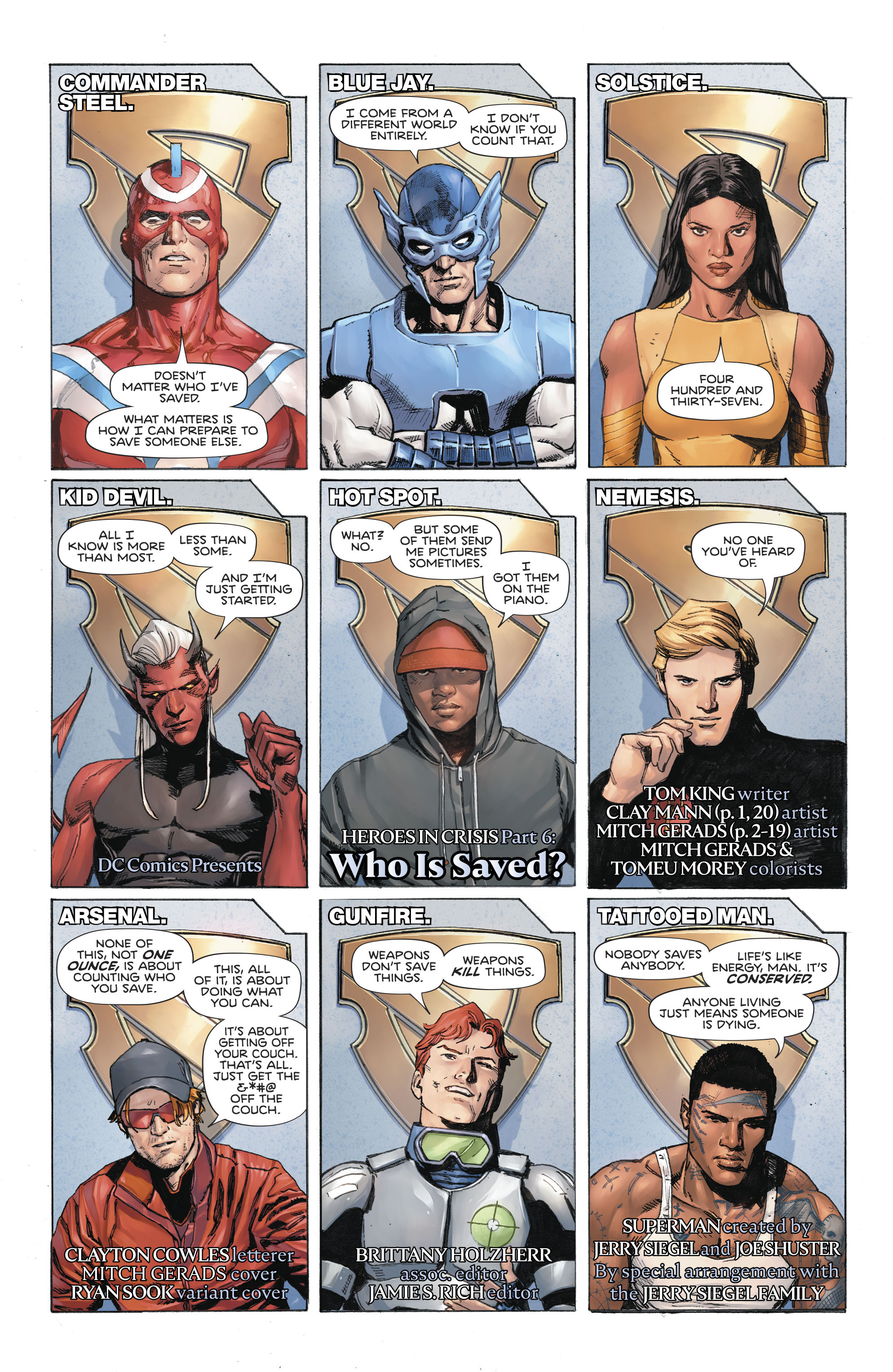 Read online Heroes in Crisis comic -  Issue #6 - 23