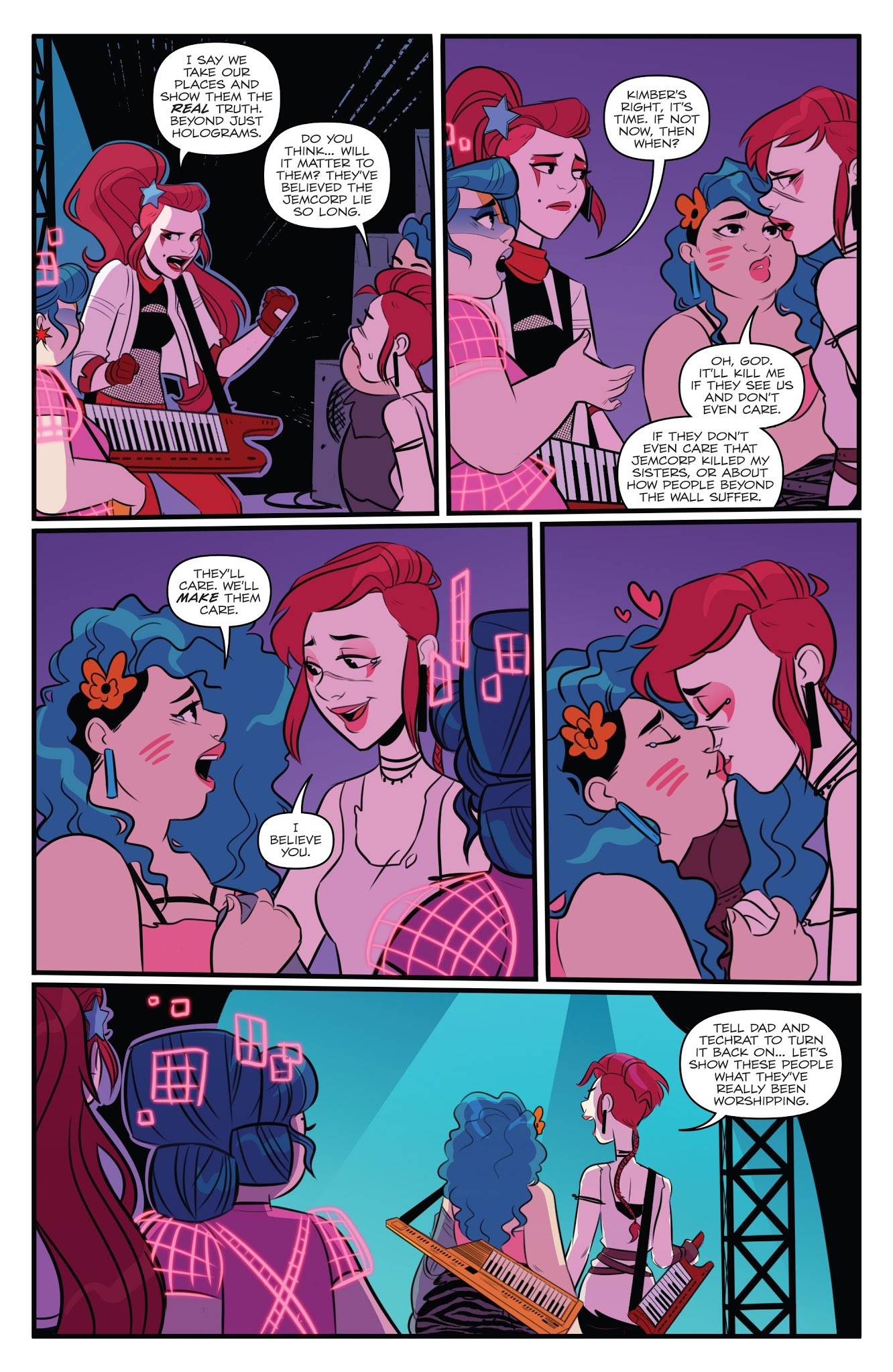 Read online Jem and the Holograms: Infinite comic -  Issue #3 - 25