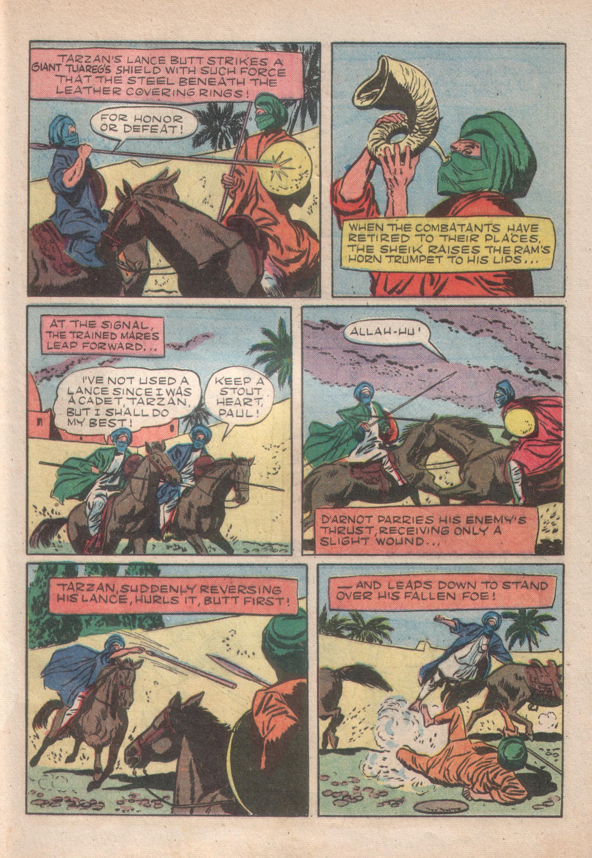 Read online Tarzan (1948) comic -  Issue #42 - 37