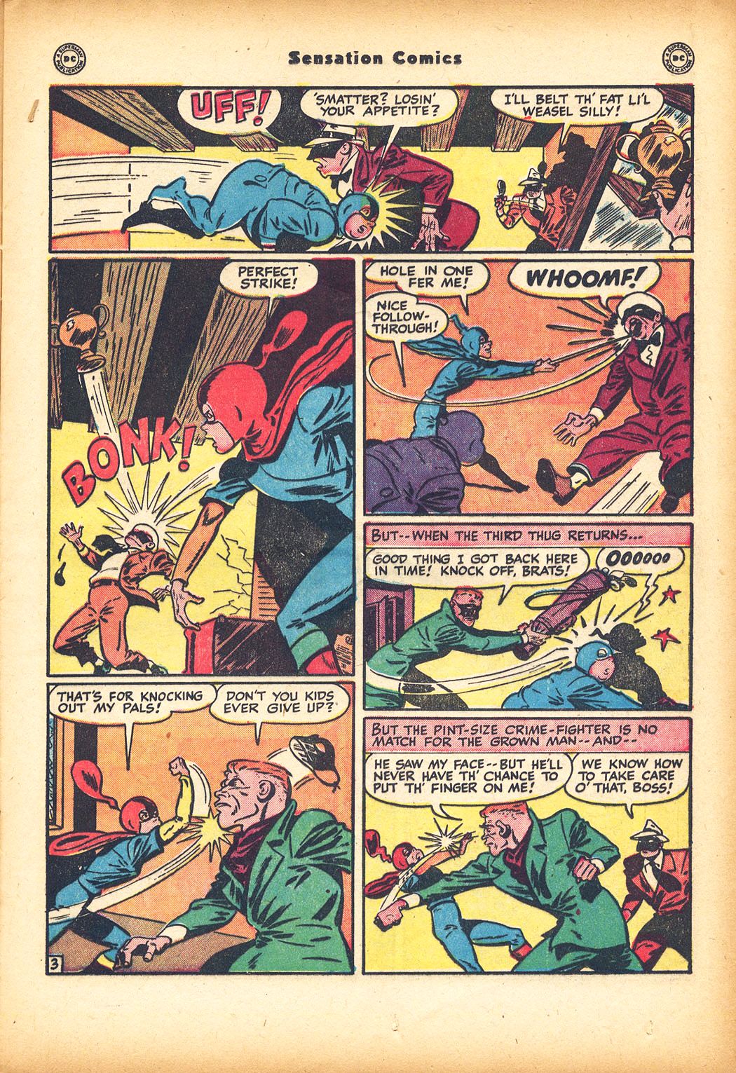 Read online Sensation (Mystery) Comics comic -  Issue #78 - 19