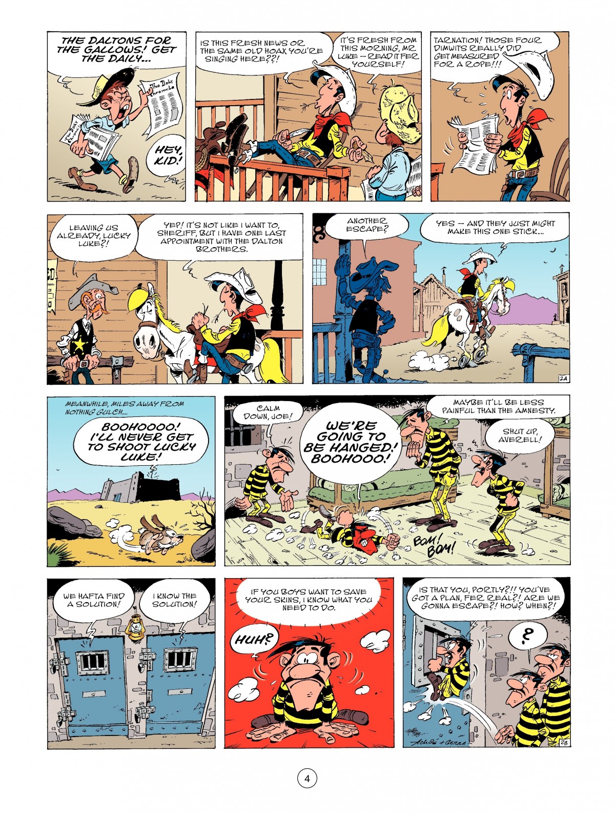 Read online A Lucky Luke Adventure comic -  Issue #45 - 4