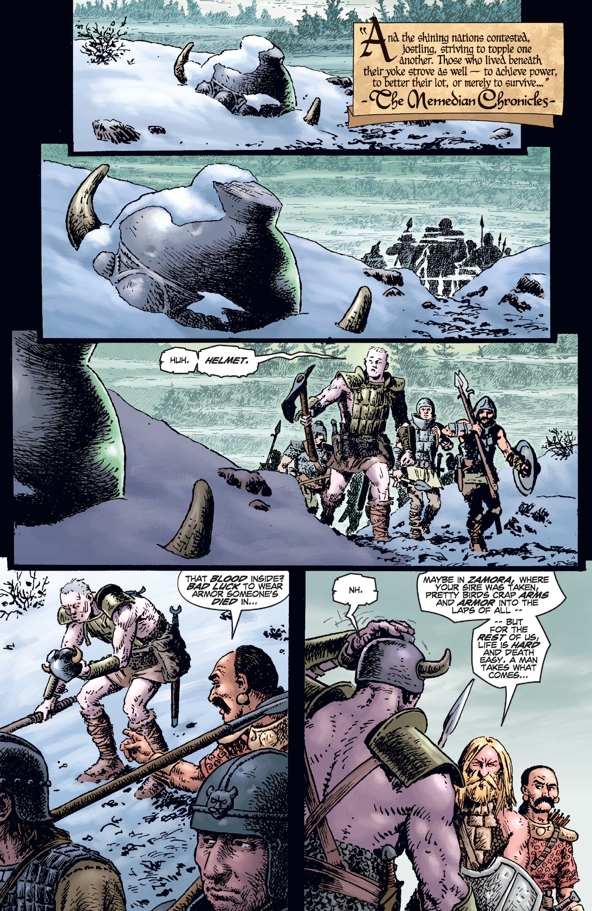 Read online Conan Chronicles Epic Collection comic -  Issue # TPB Out of the Darksome Hills (Part 5) - 12