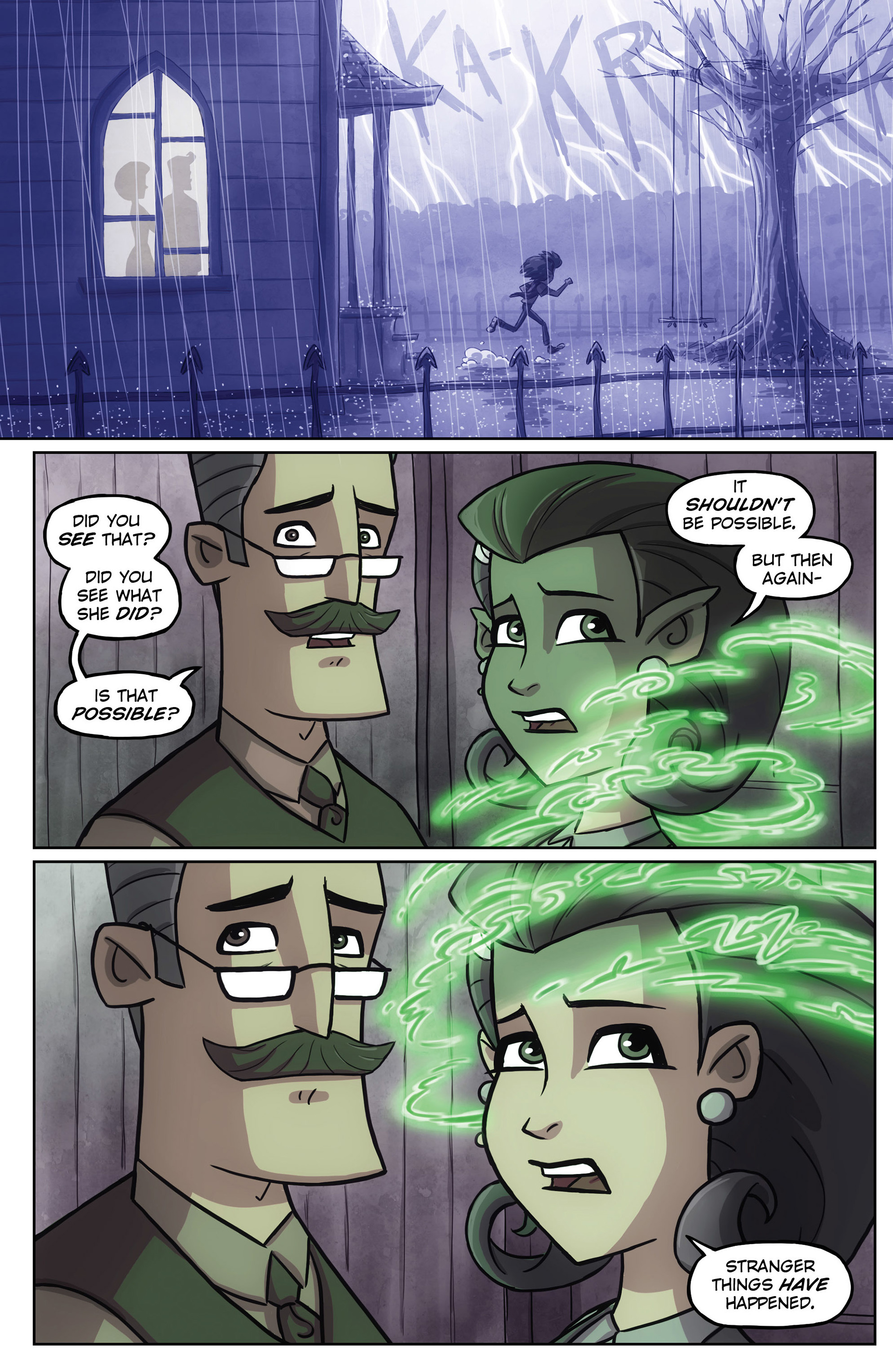 Read online Oddly Normal (2014) comic -  Issue #1 - 21