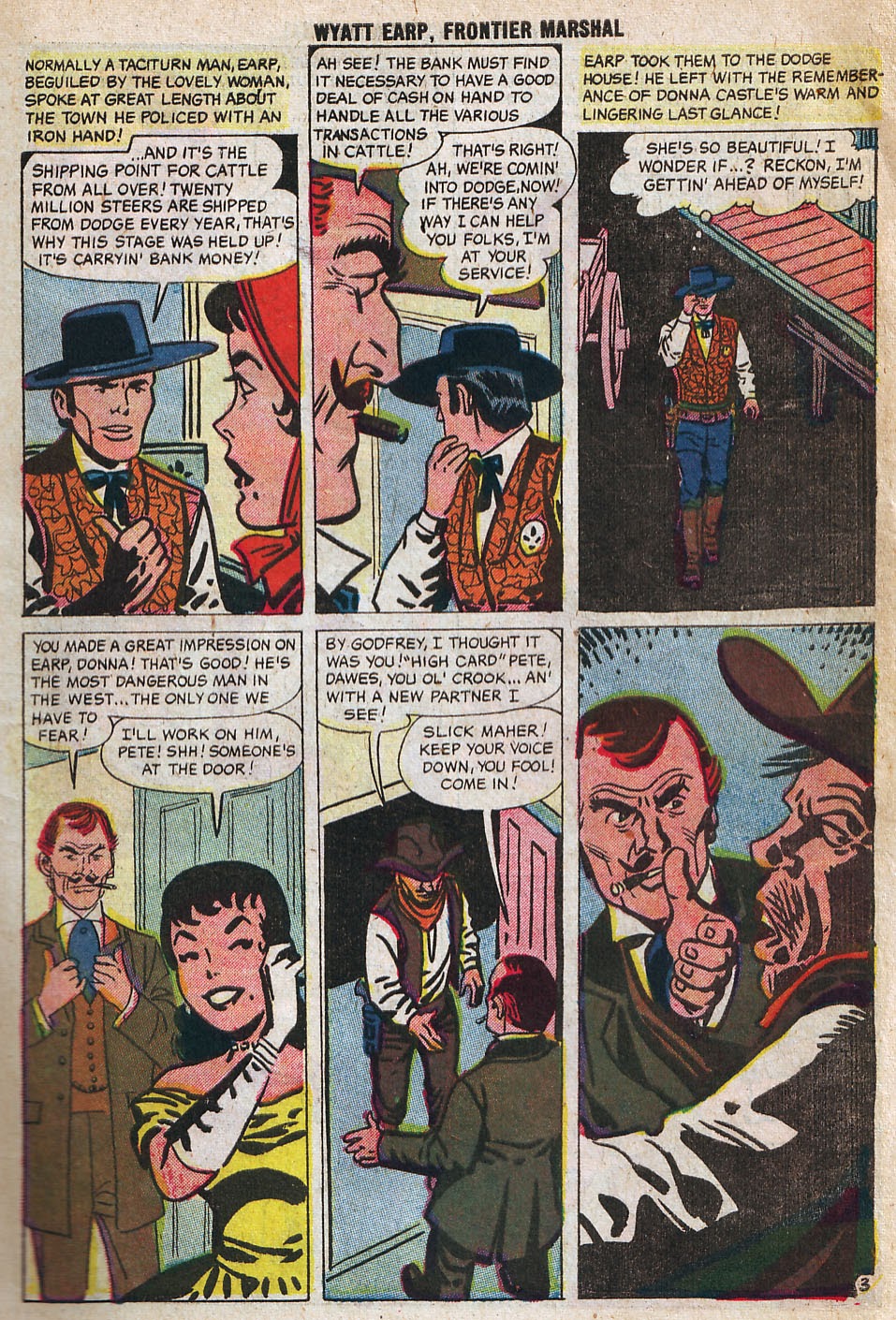 Read online Wyatt Earp Frontier Marshal comic -  Issue #21 - 6