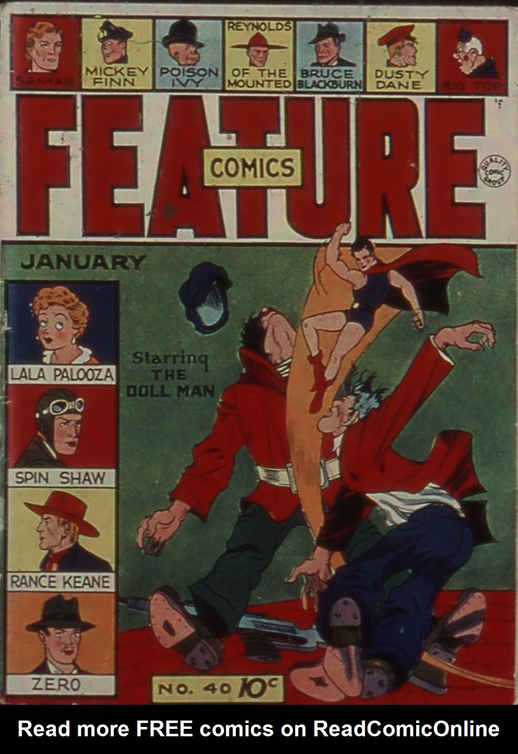 Read online Feature Comics comic -  Issue #40 - 1