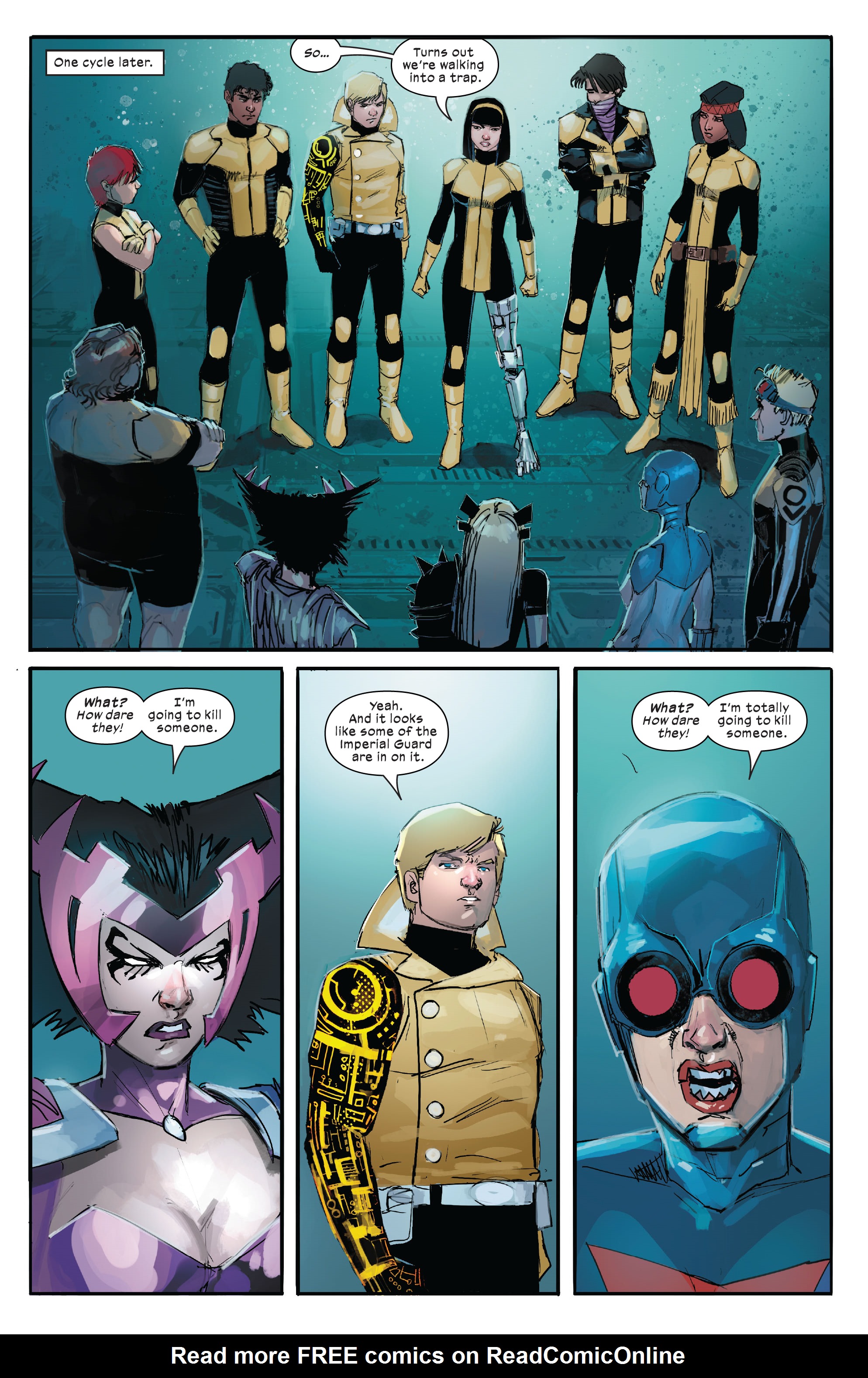 Read online New Mutants (2019) comic -  Issue # _TPB New Mutants by Jonathan Hickman - 99
