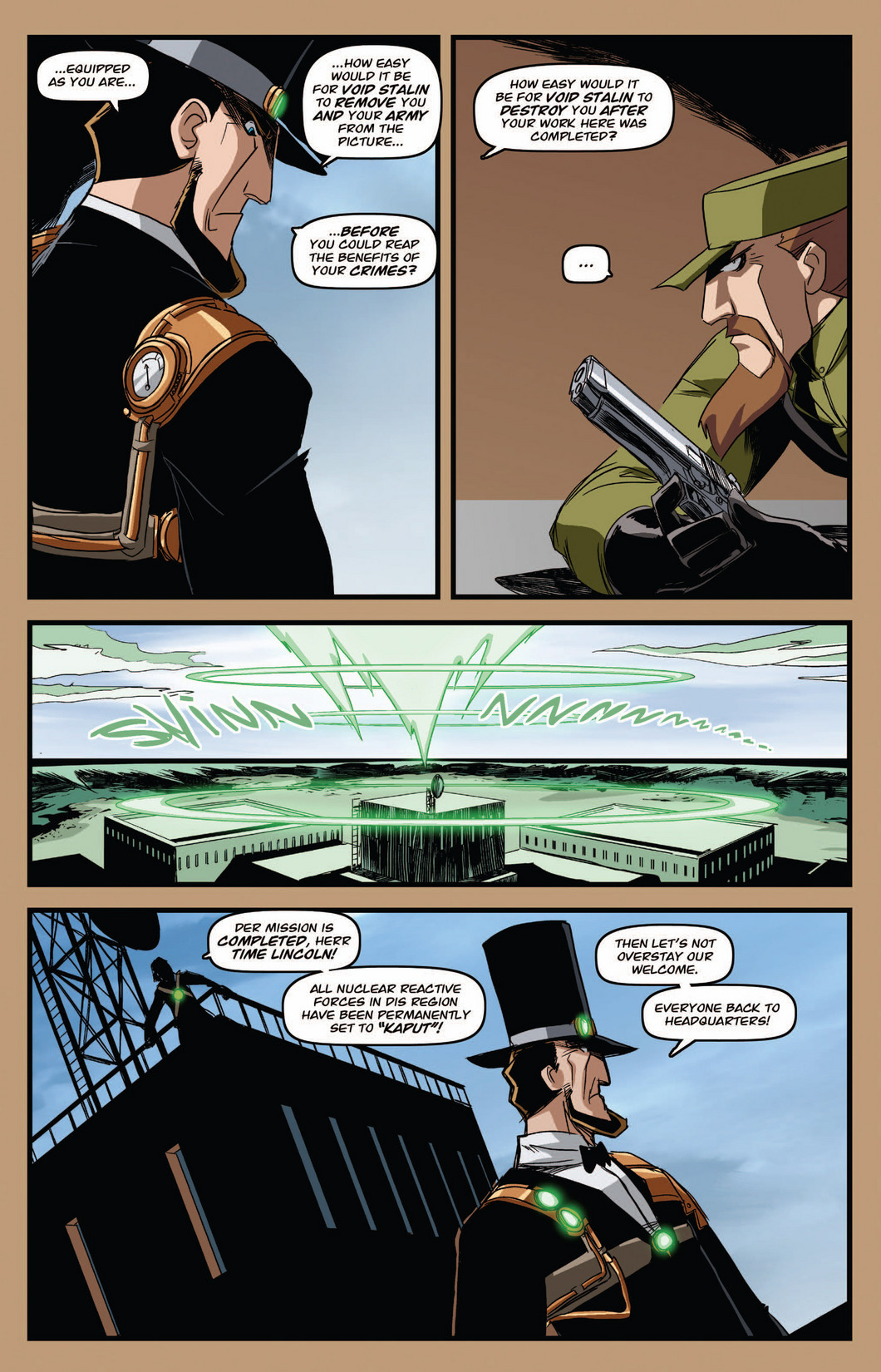Read online Time Lincoln: Cuba Commander comic -  Issue # Full - 24