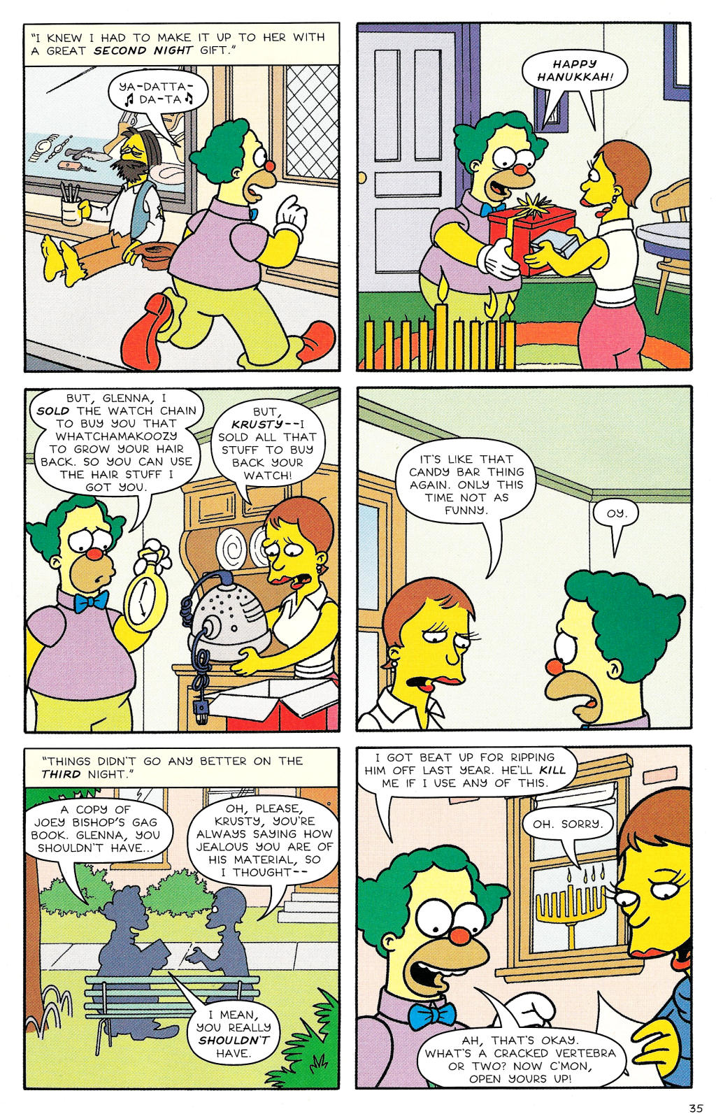 Read online The Simpsons Winter Wingding comic -  Issue #1 - 38