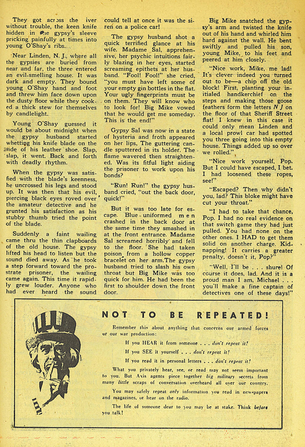 Read online Sensation (Mystery) Comics comic -  Issue #42 - 33