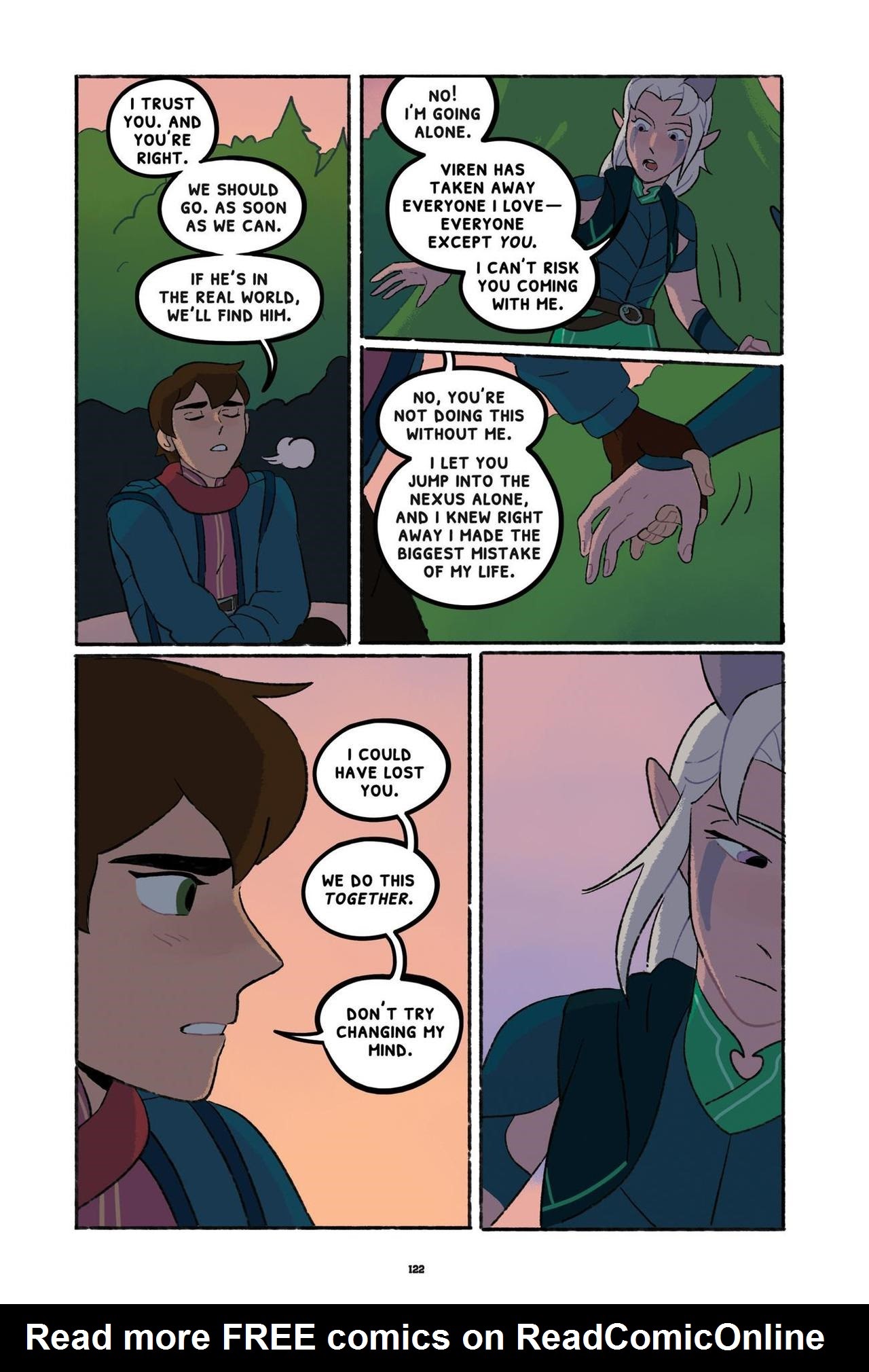 Read online Through the Moon: The Dragon Prince Graphic Novel comic -  Issue # TPB - 126