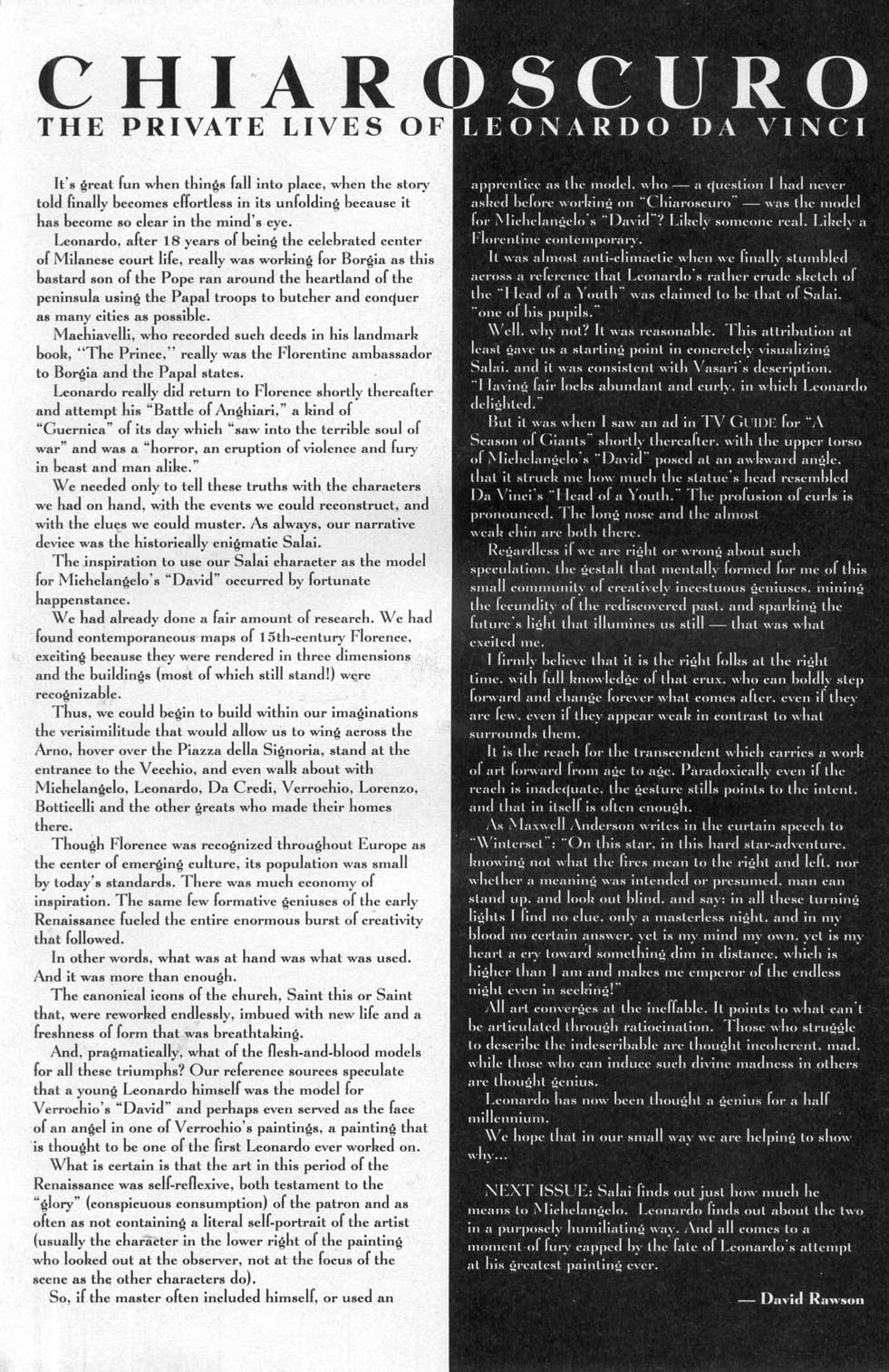 Read online Chiaroscuro comic -  Issue #7 - 27