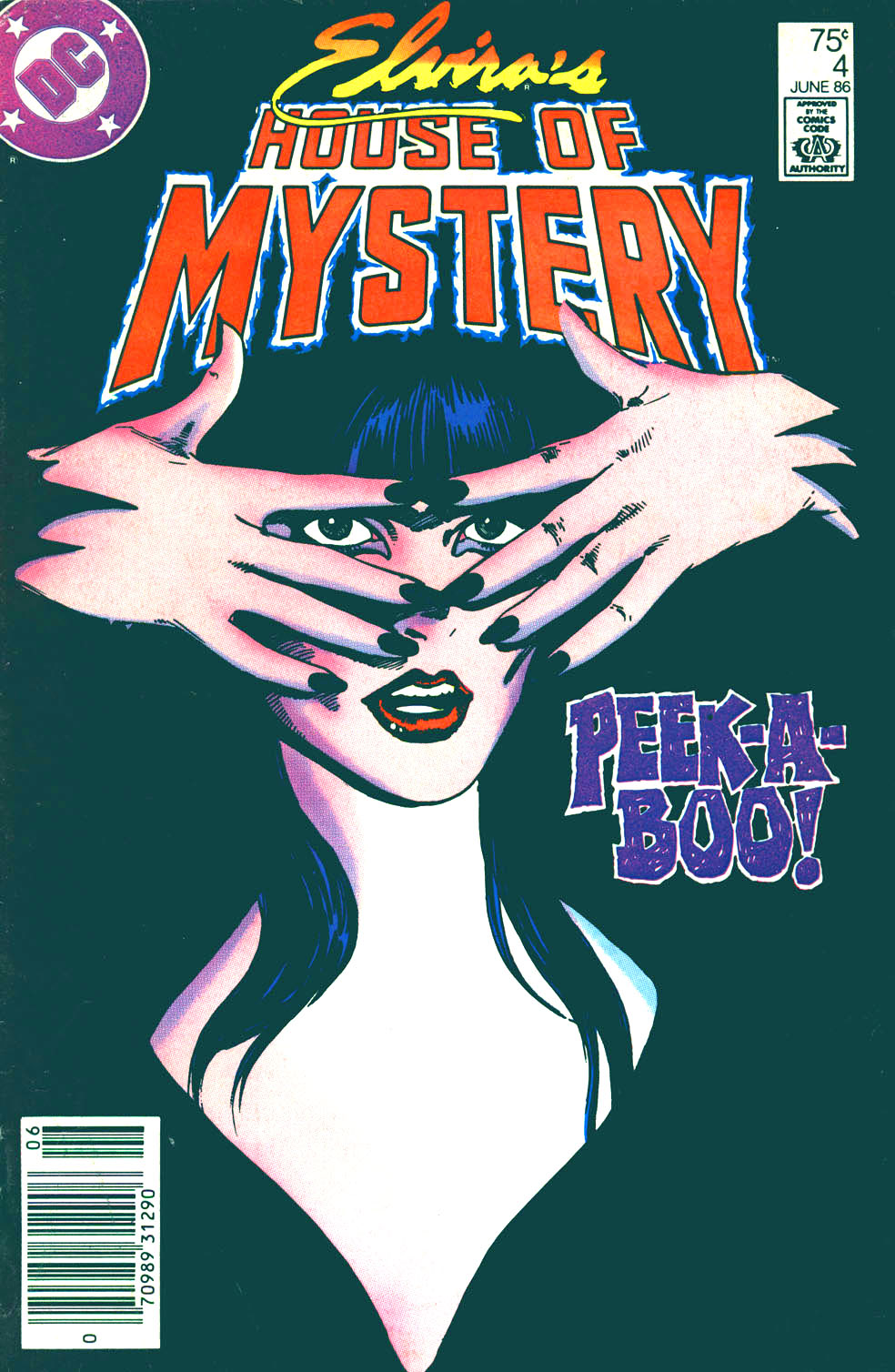 Read online Elvira's House of Mystery comic -  Issue #4 - 1