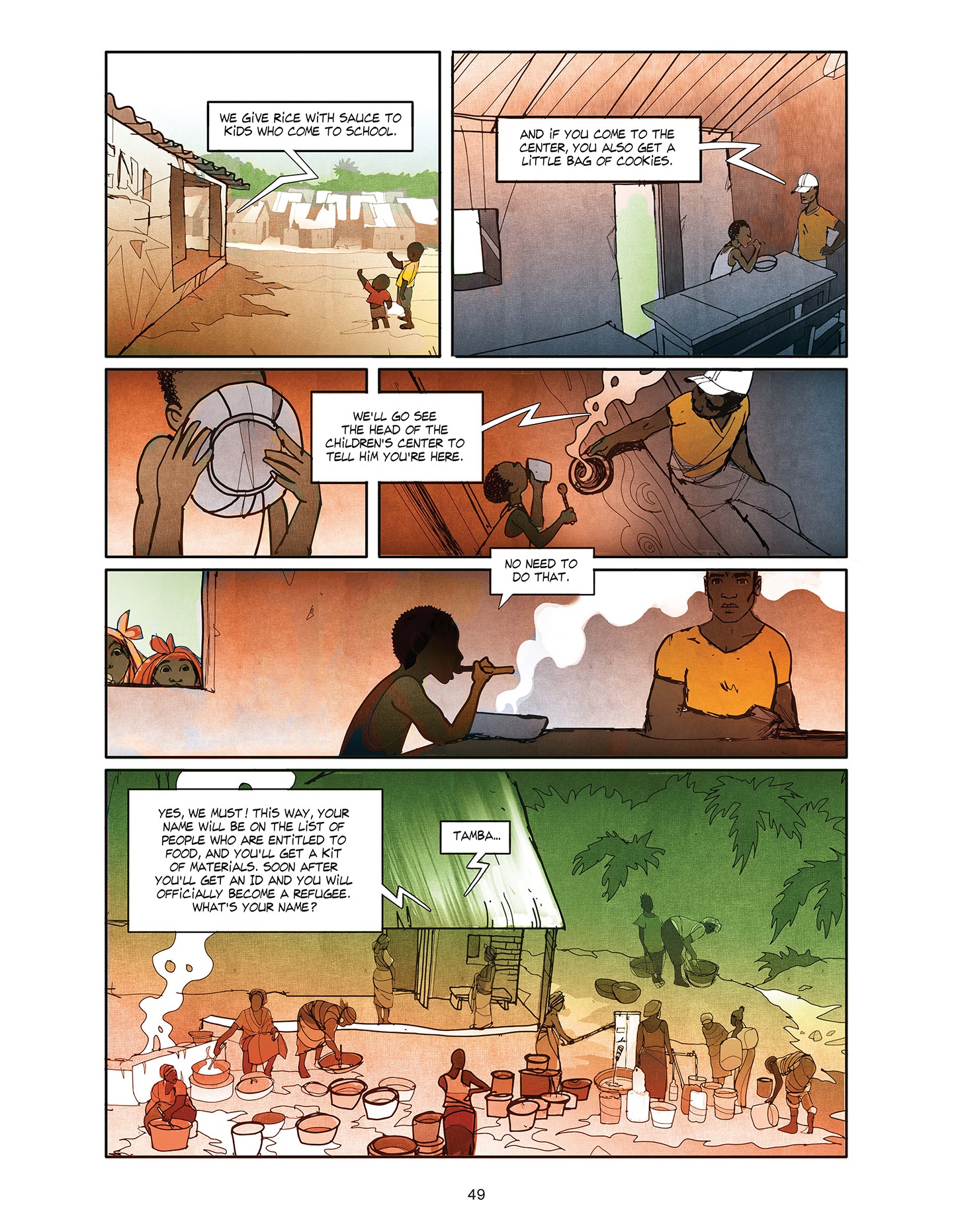 Read online Tamba, Child Soldier comic -  Issue # TPB - 50