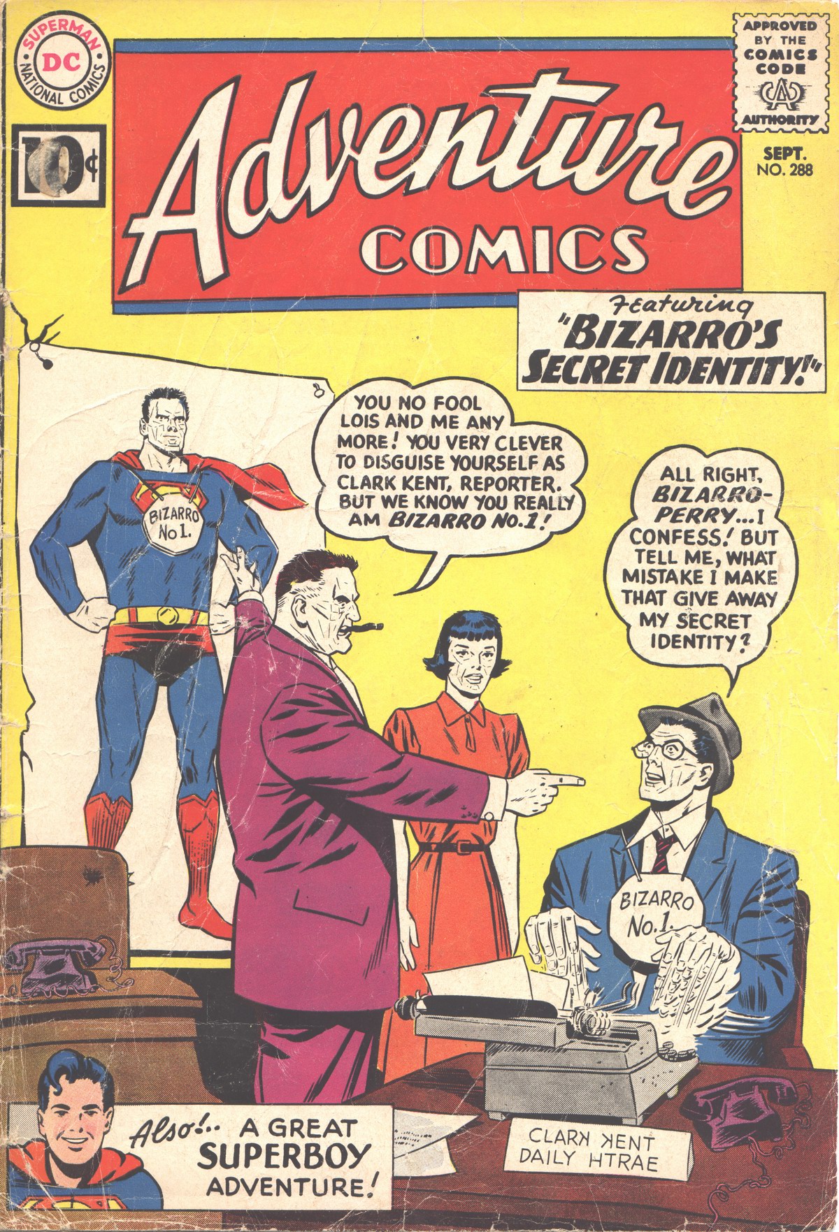 Read online Adventure Comics (1938) comic -  Issue #288 - 1