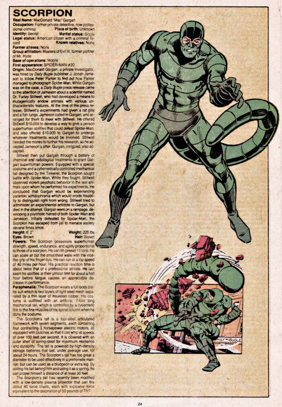 The Official Handbook of the Marvel Universe issue 9 - Page 24