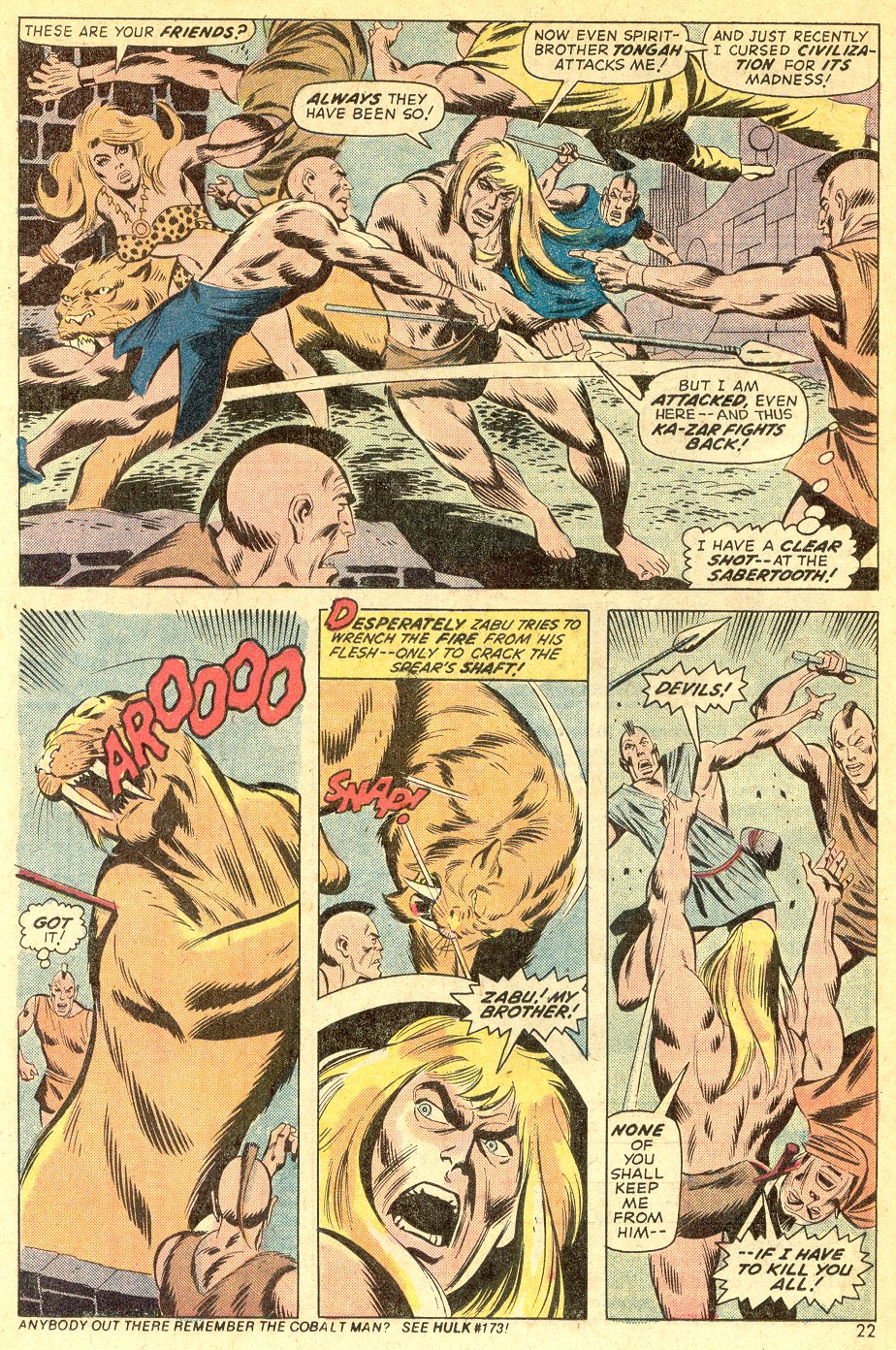 Read online Ka-Zar comic -  Issue #2 - 16