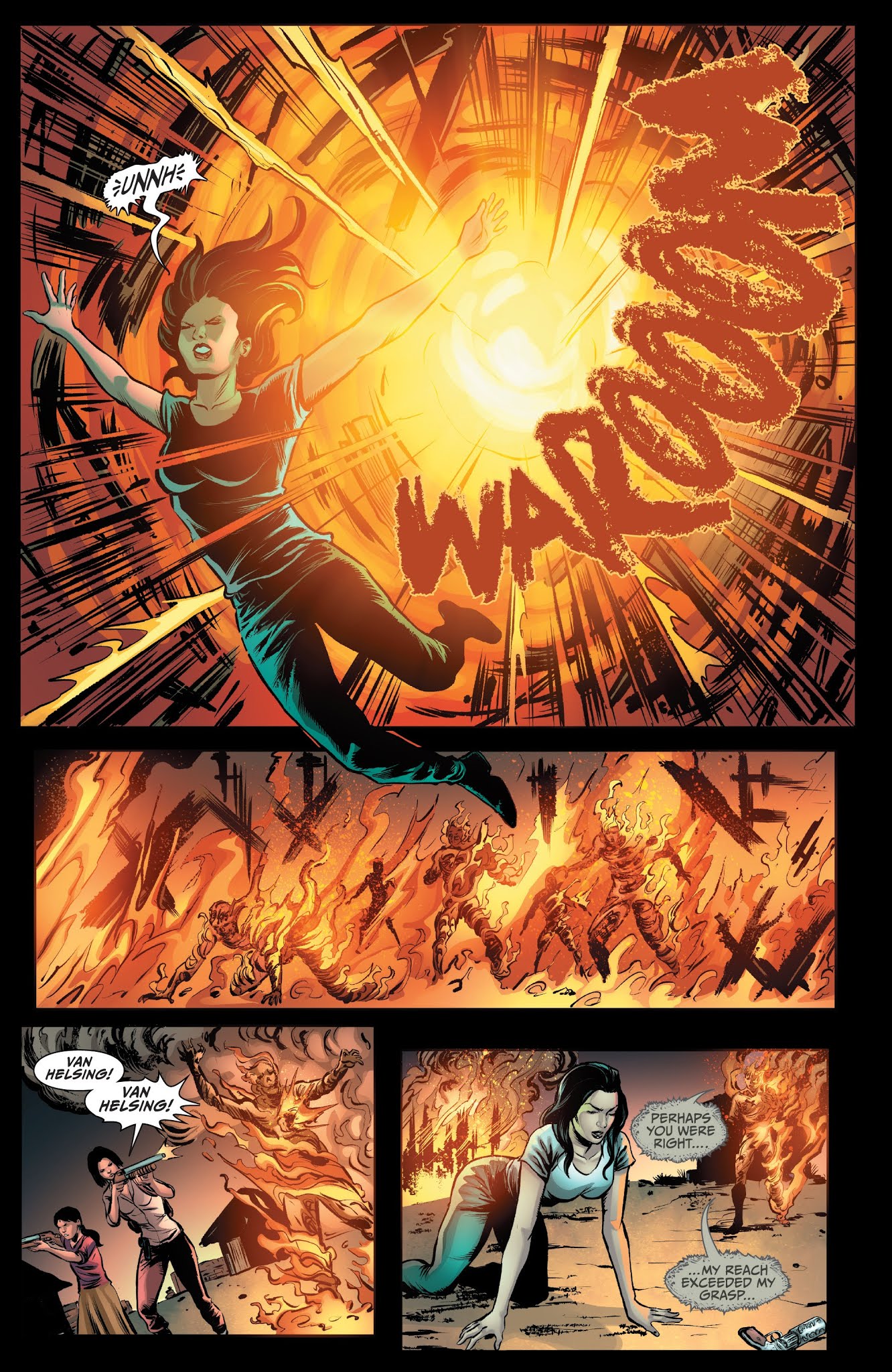 Read online Van Helsing: Sword of Heaven comic -  Issue #3 - 22