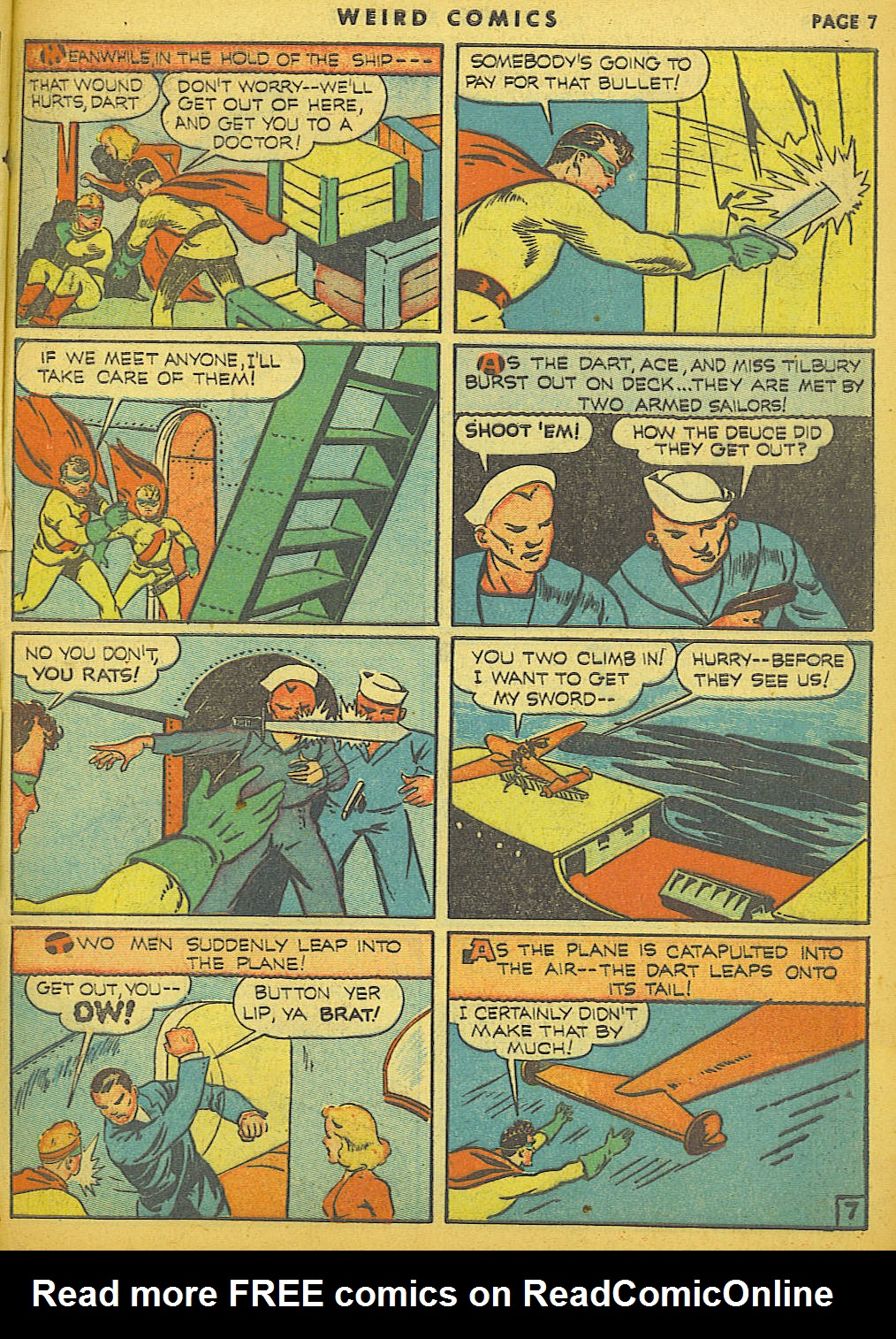 Read online Weird Comics comic -  Issue #11 - 9