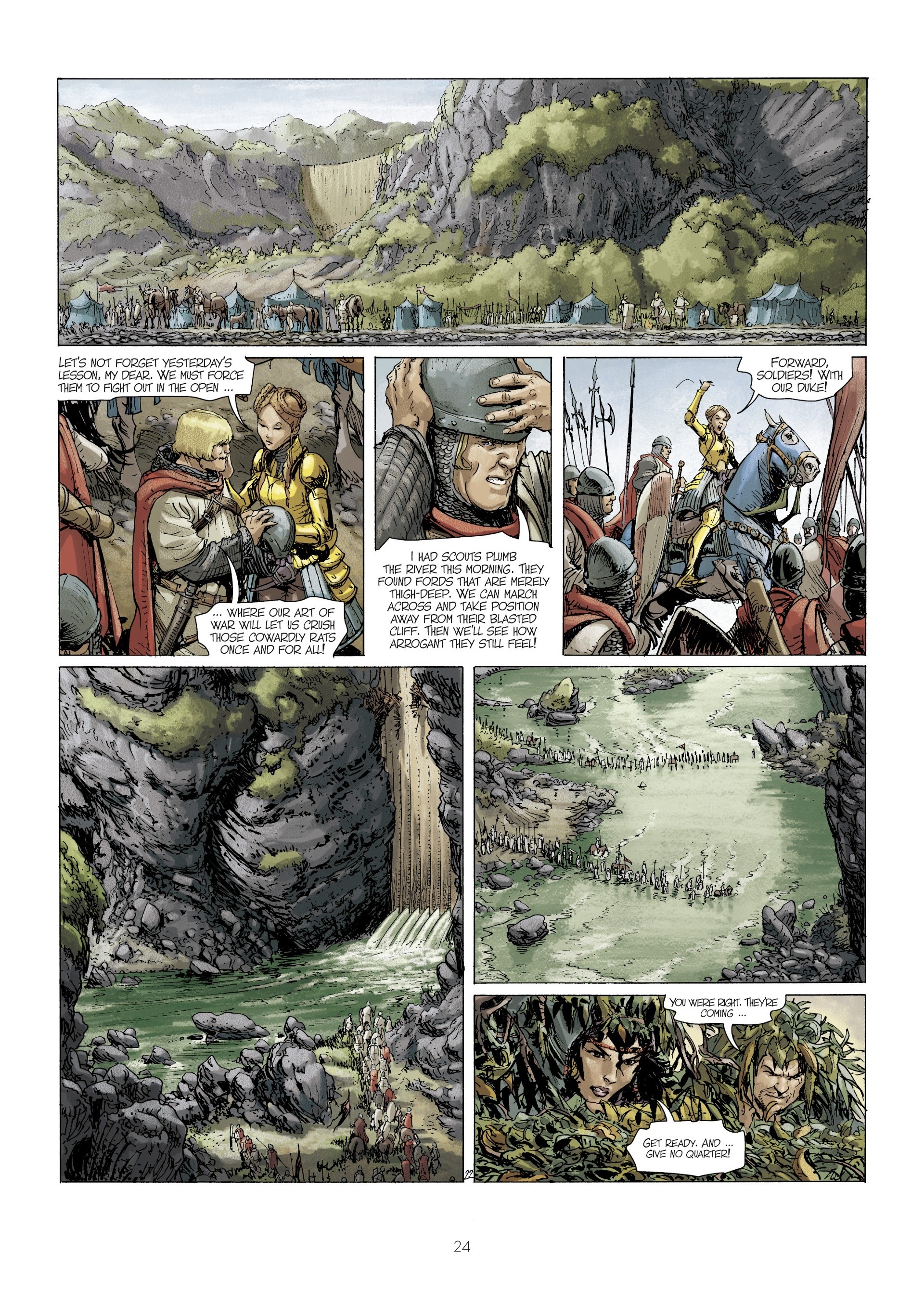 Read online Kriss of Valnor: Red as the Raheborg comic -  Issue # Full - 26