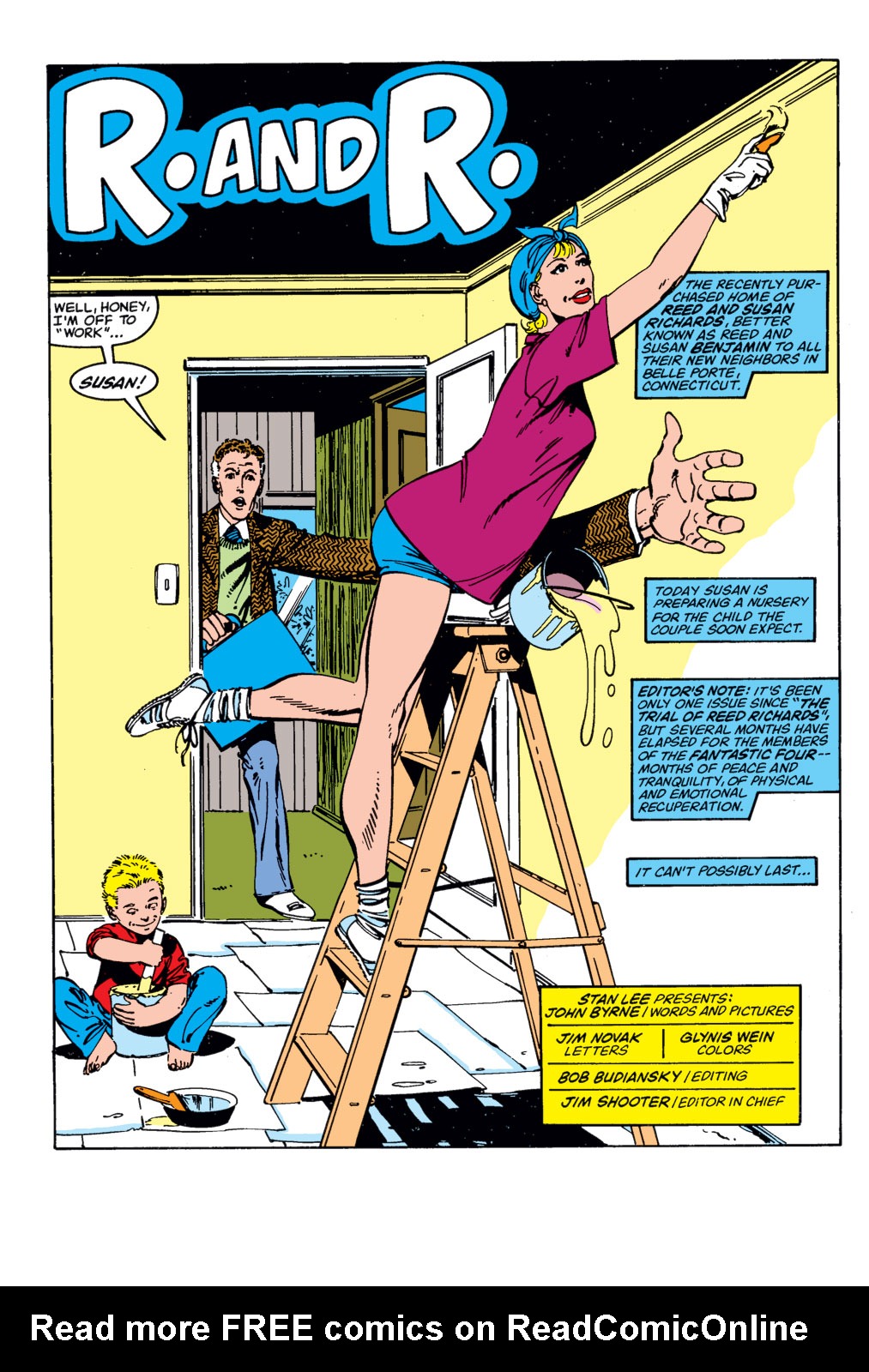 Read online Fantastic Four (1961) comic -  Issue #263 - 2