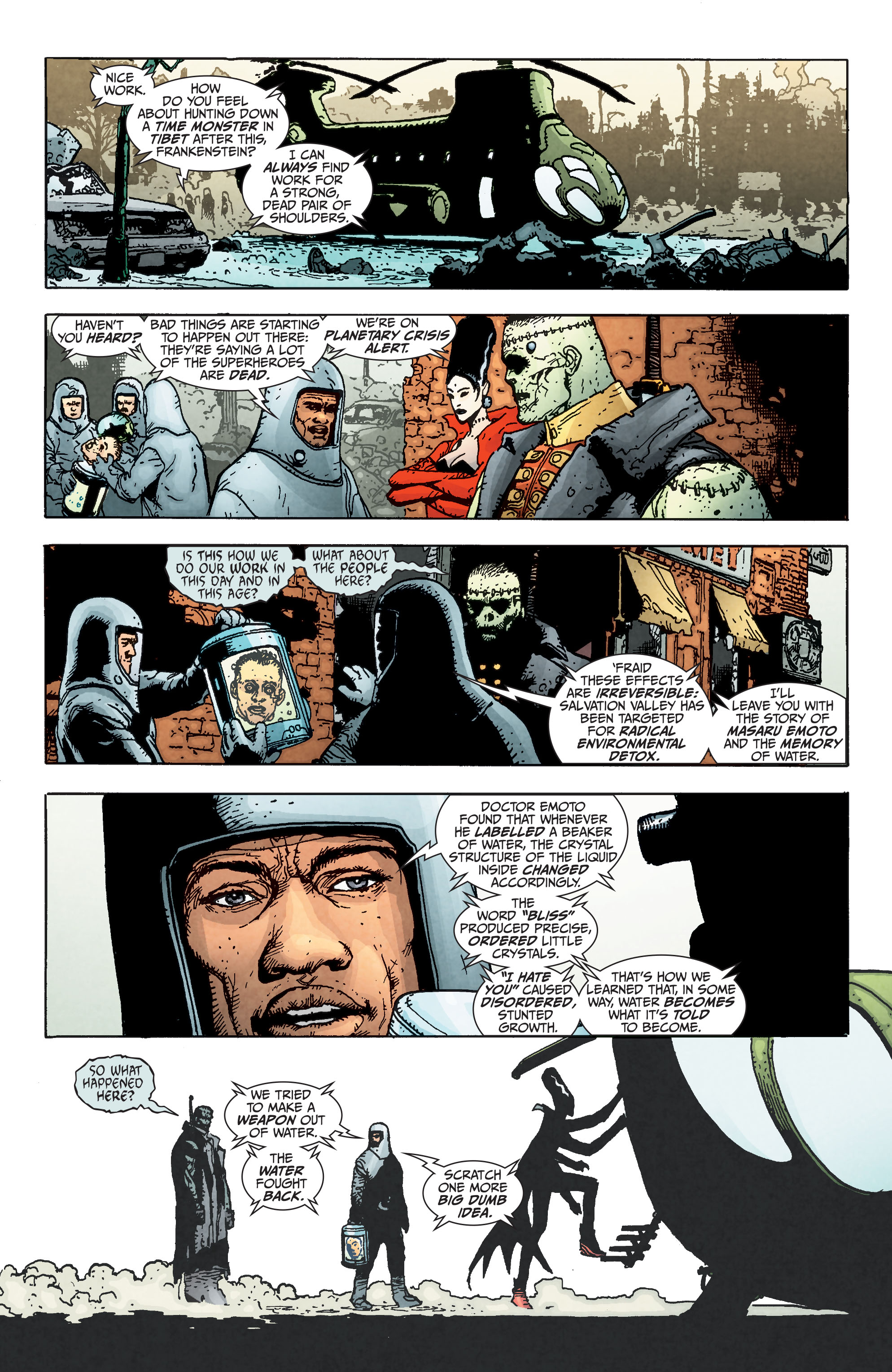 Read online Seven Soldiers: Frankenstein comic -  Issue #3 - 20