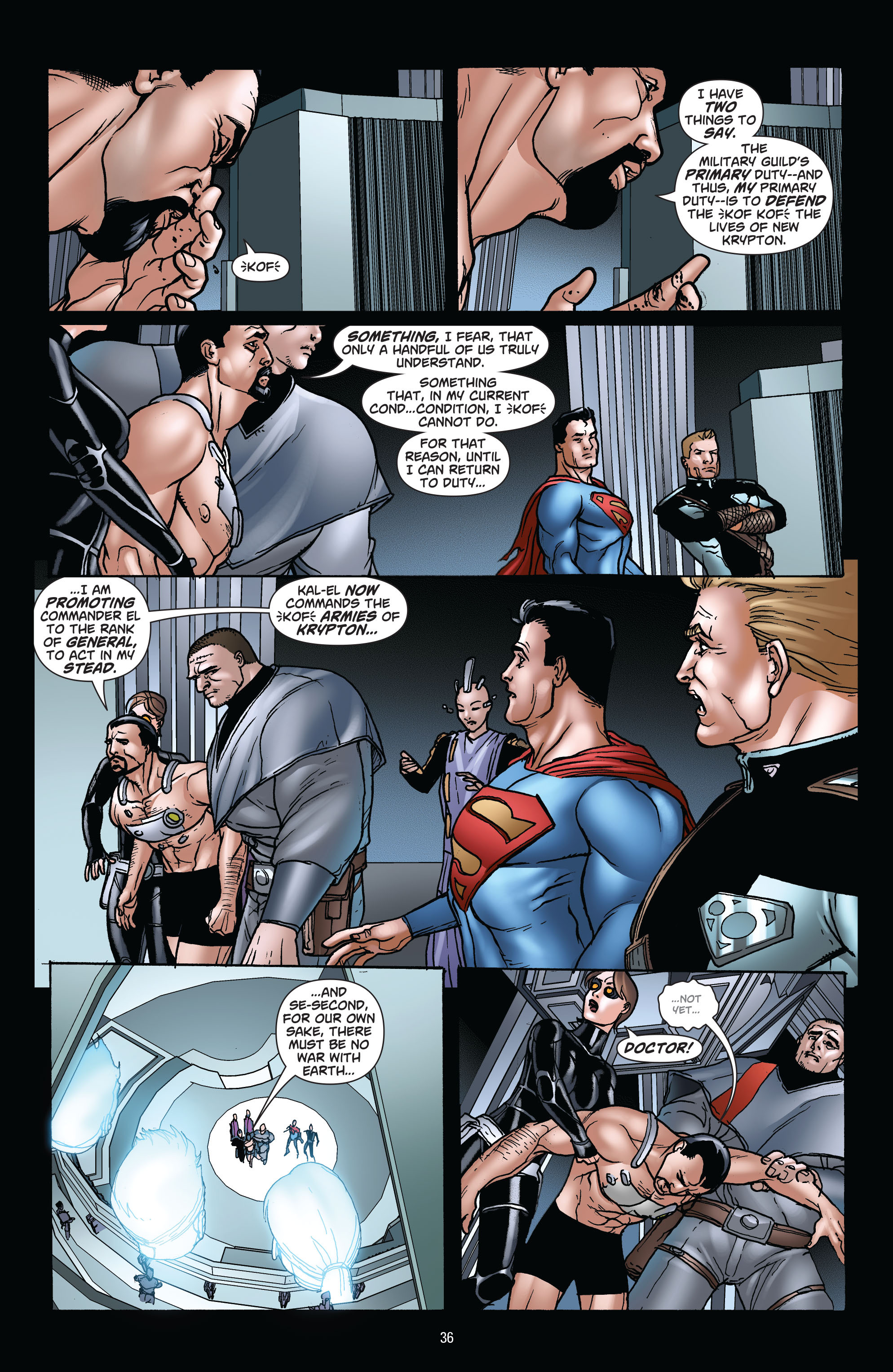 Read online Superman: New Krypton comic -  Issue # TPB 4 - 32