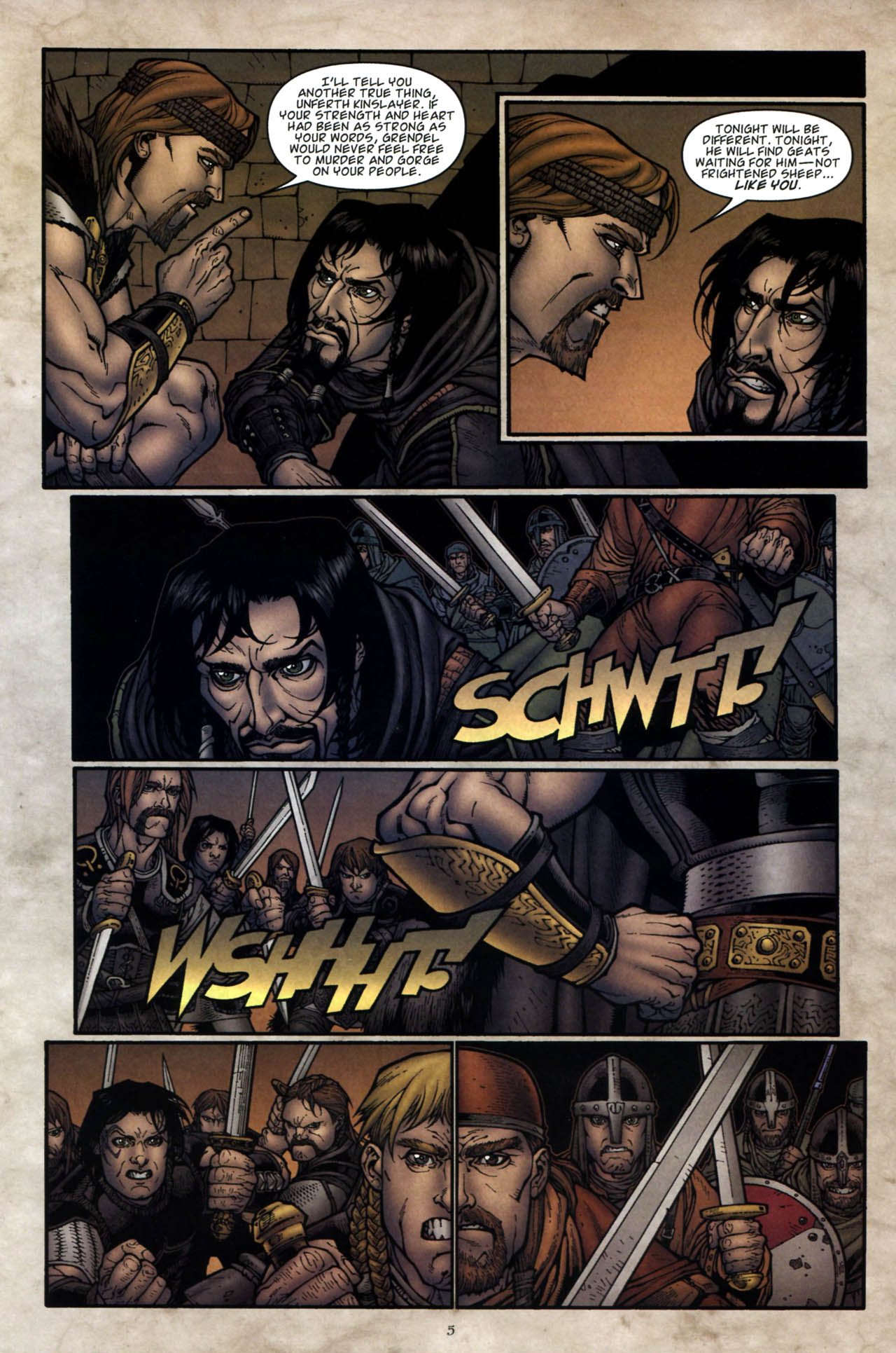 Read online Beowulf (2007) comic -  Issue #2 - 6