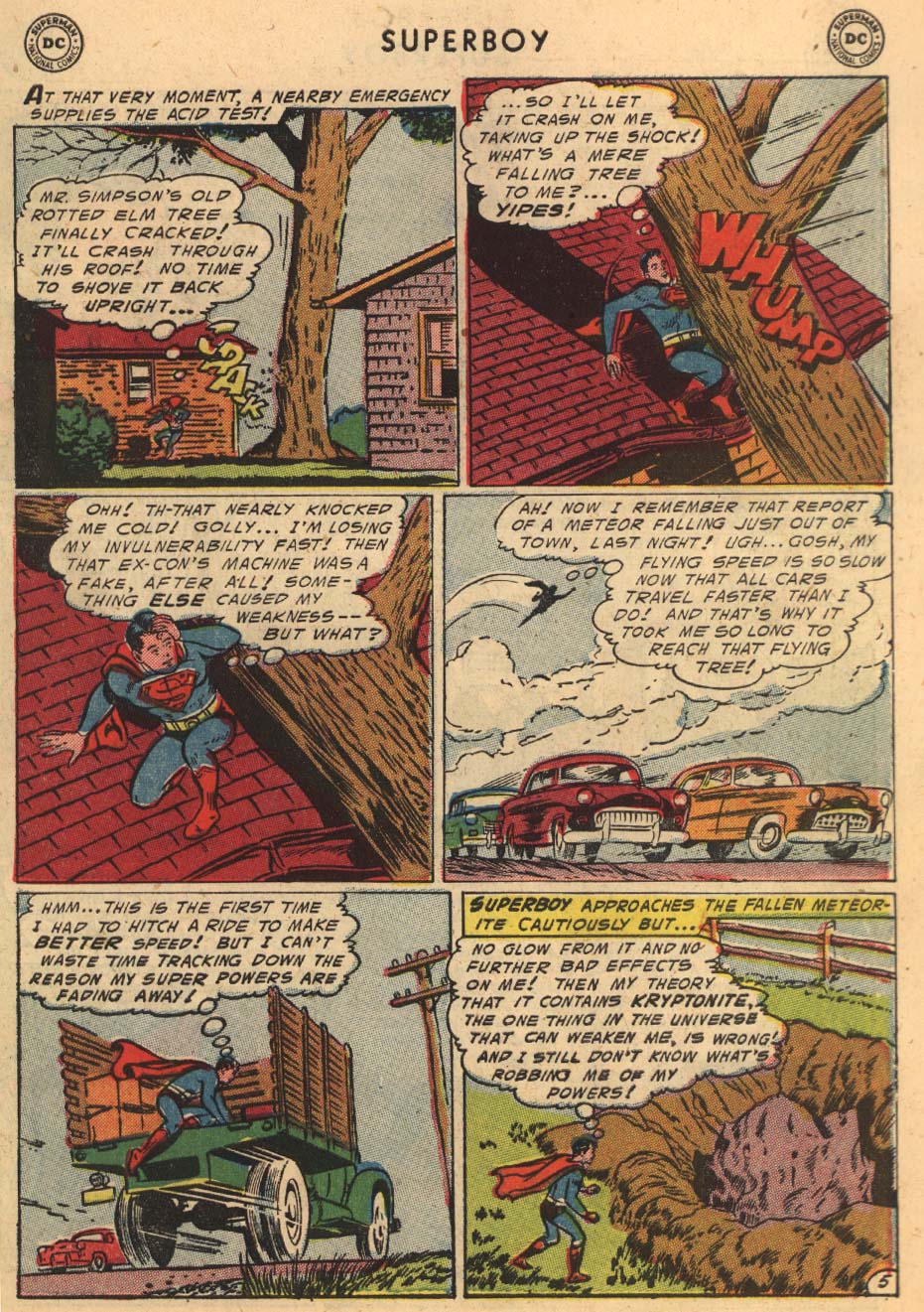 Read online Superboy (1949) comic -  Issue #40 - 6