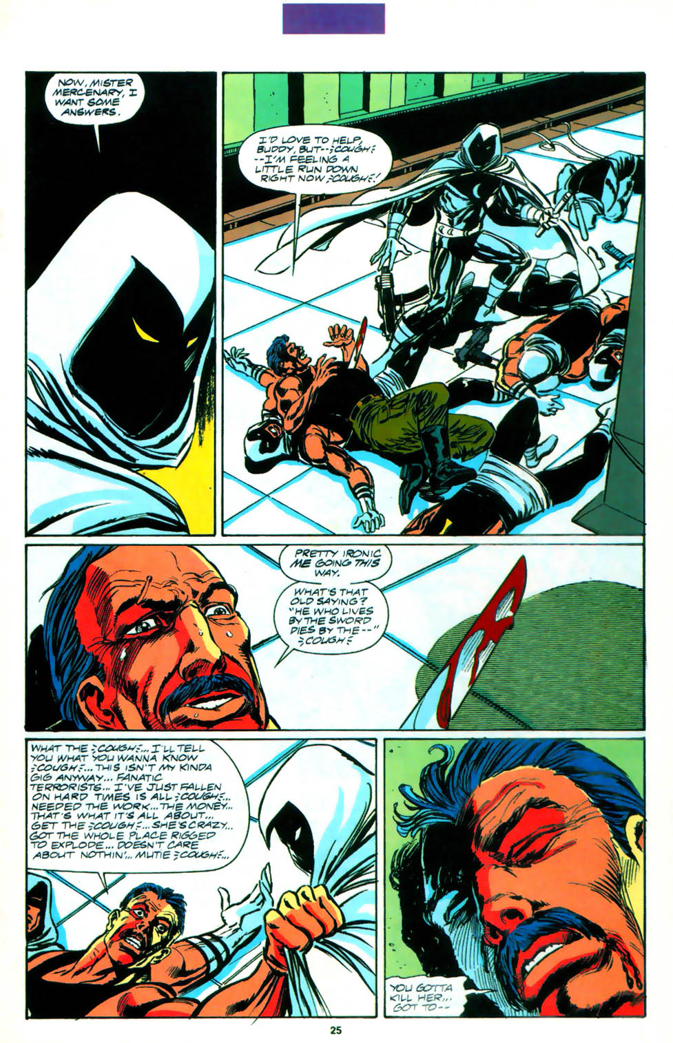 Read online Marc Spector: Moon Knight comic -  Issue #25 - 23