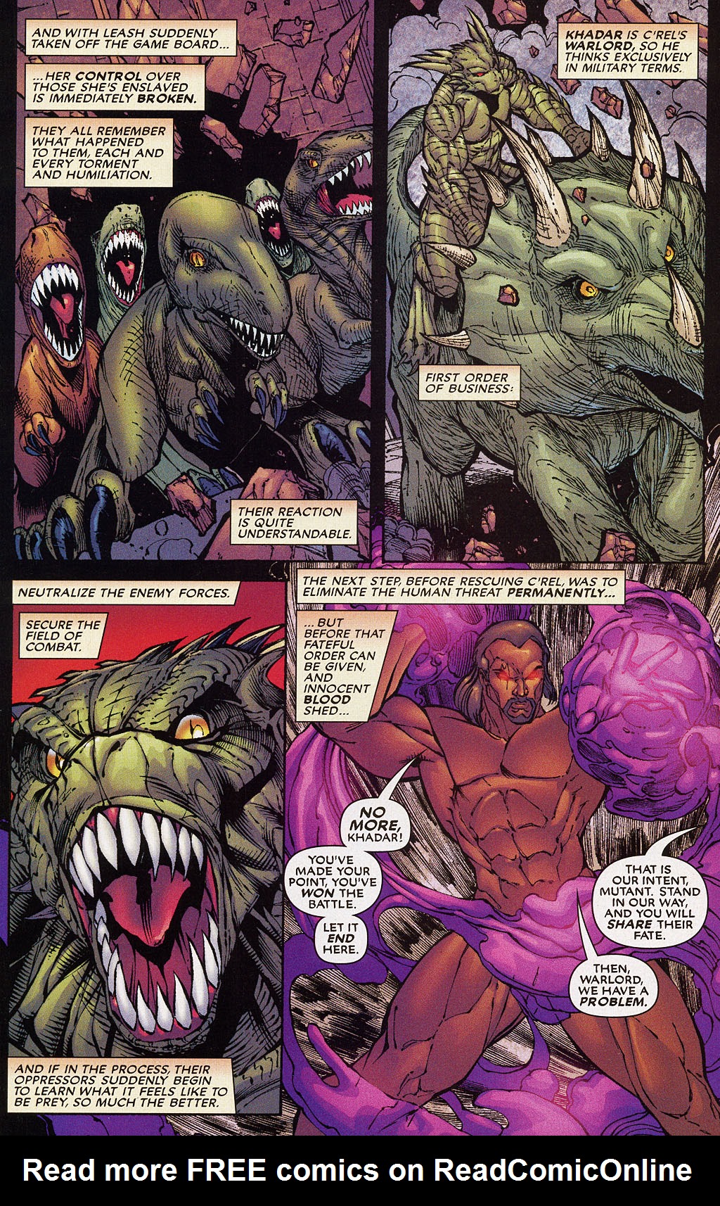 Read online X-Treme X-Men: Savage Land comic -  Issue #4 - 18