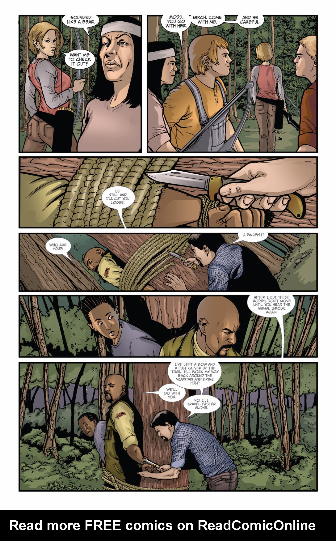 Read online Hunter's Moon comic -  Issue #5 - 11