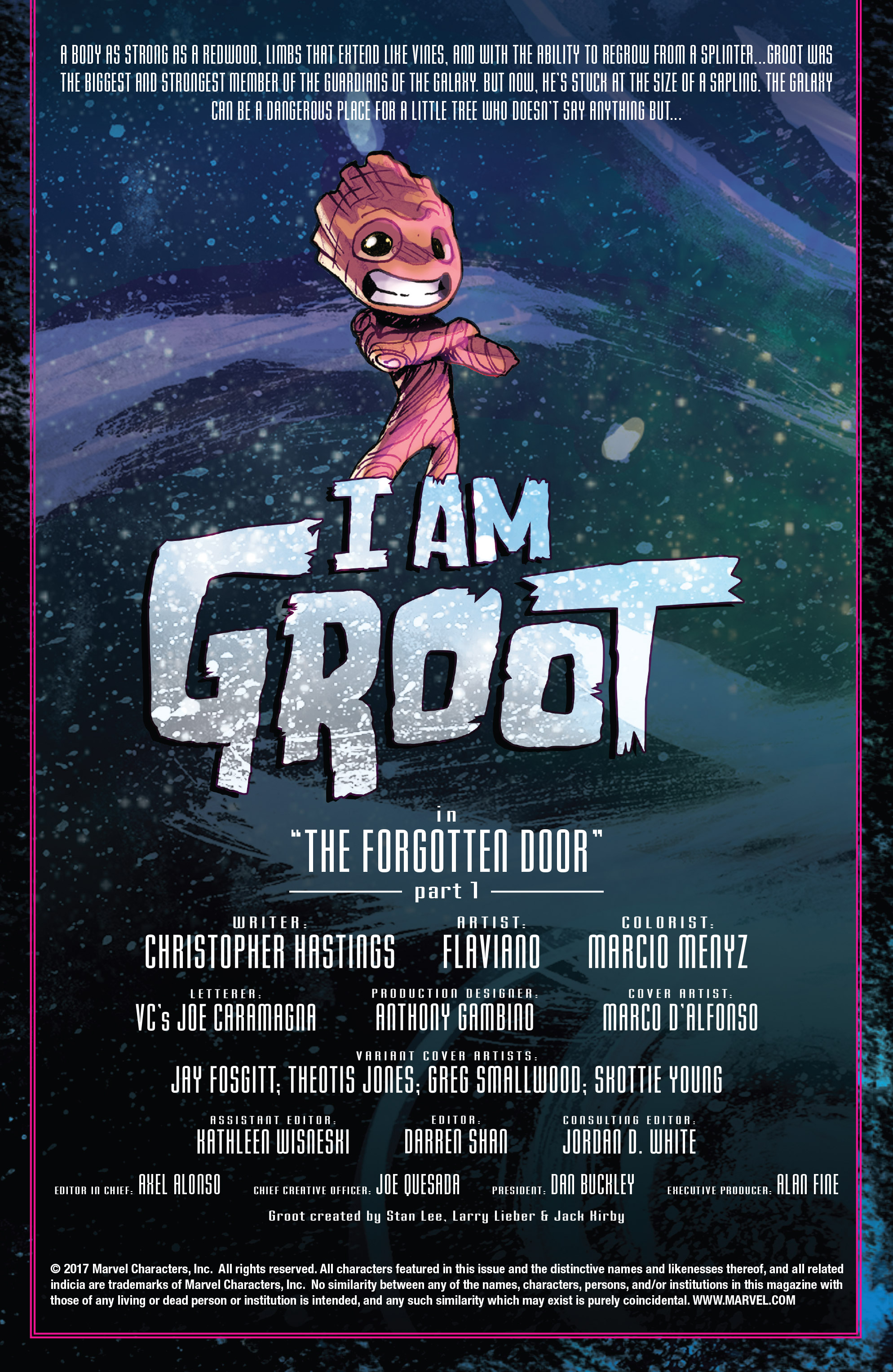 Read online I Am Groot comic -  Issue #1 - 2
