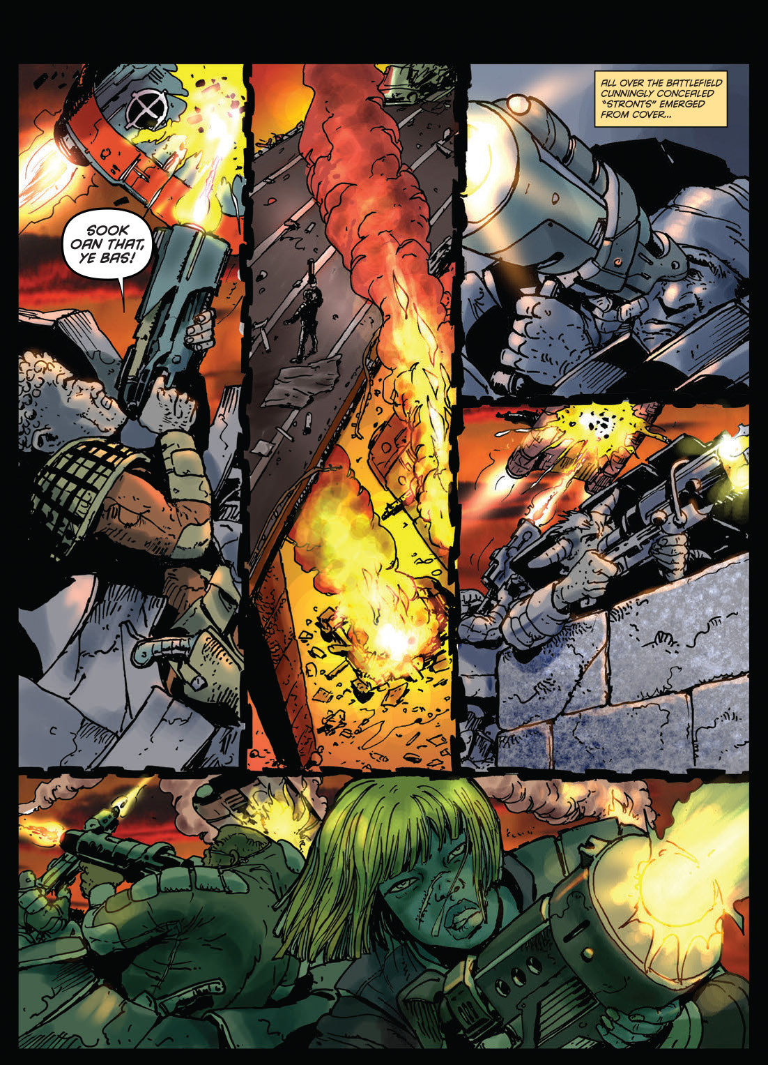 Read online Strontium Dog: The Life and Death of Johnny Alpha: Dogs of War comic -  Issue # TPB - 105