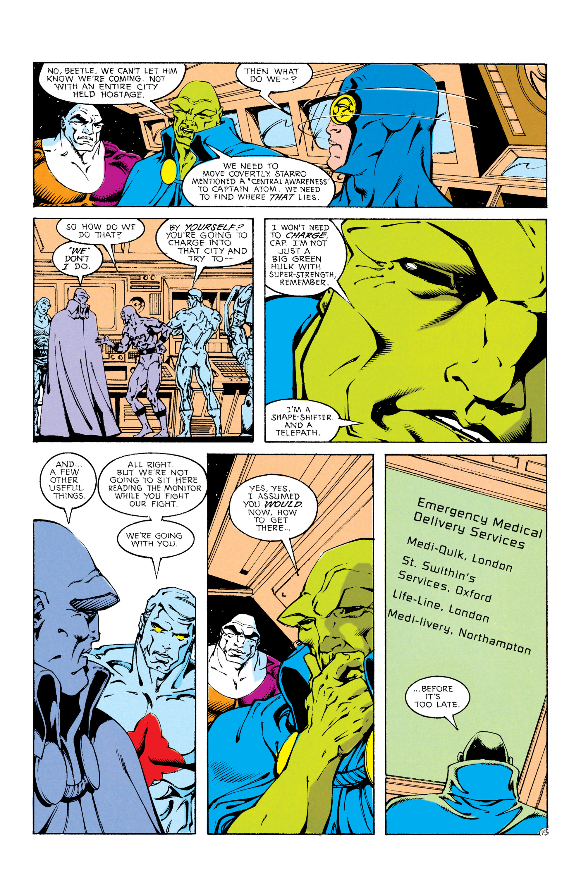 Read online Justice League Europe comic -  Issue #27 - 16