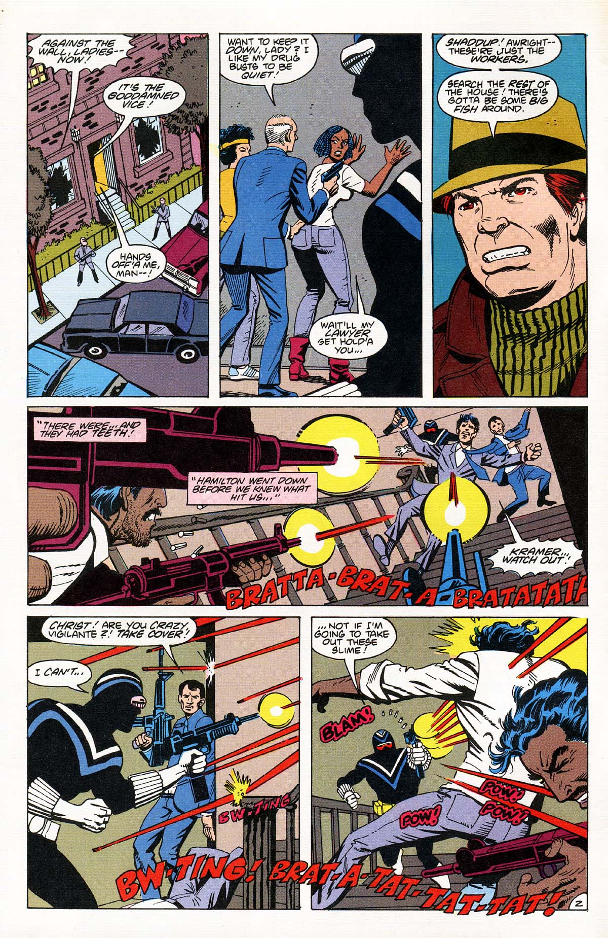 Read online Vigilante (1983) comic -  Issue #44 - 4