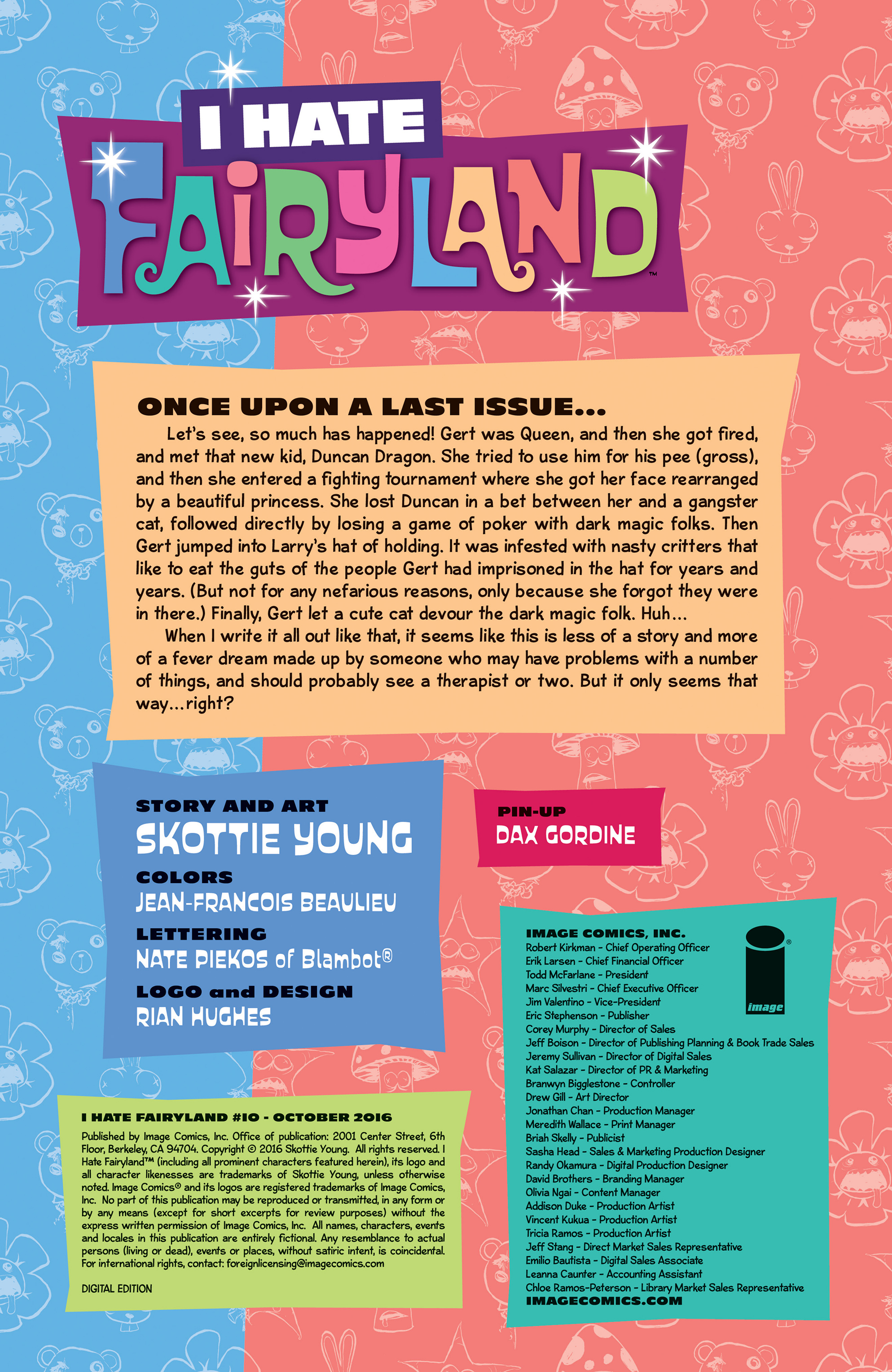 Read online I Hate Fairyland comic -  Issue #10 - 2