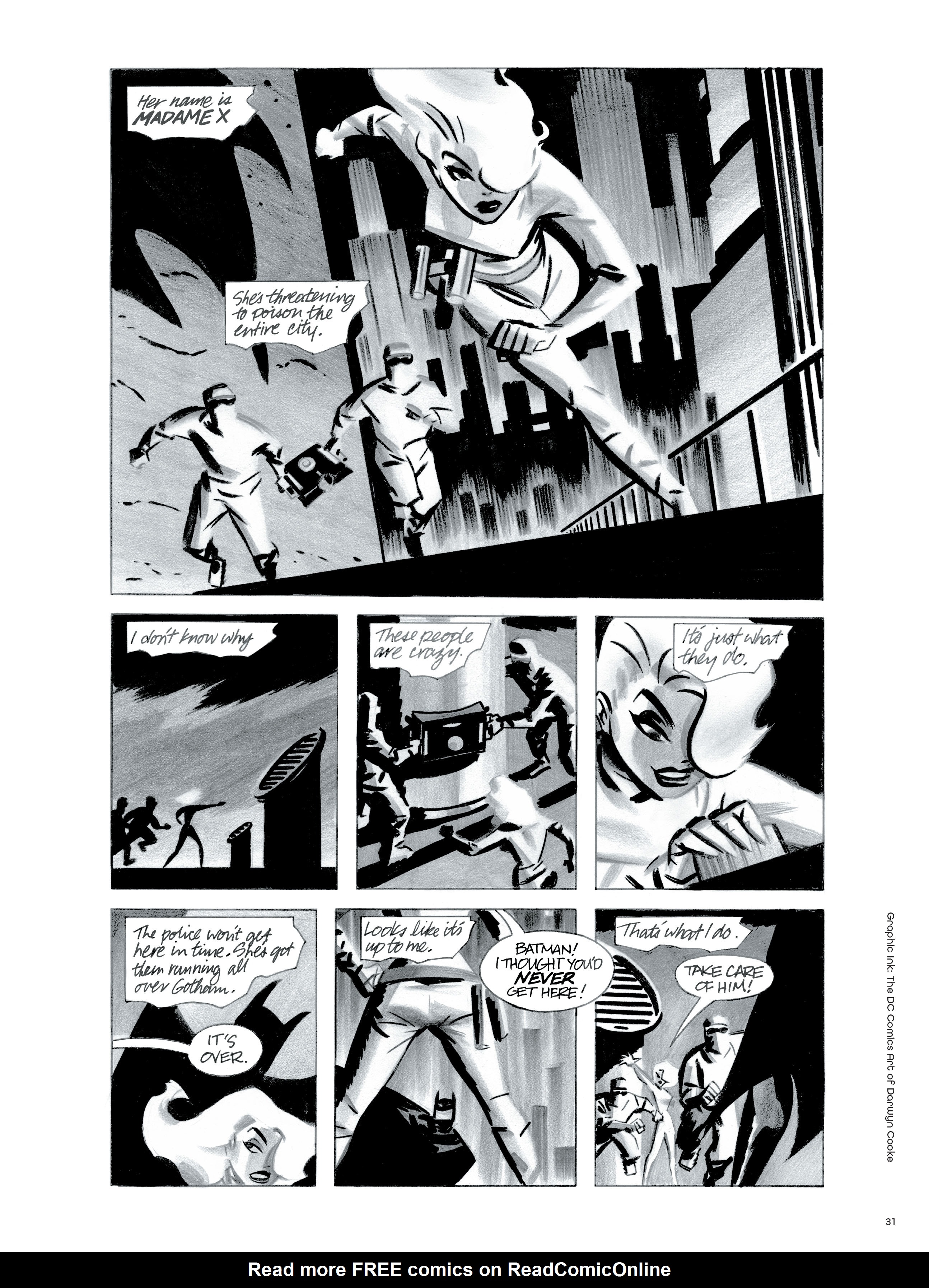 Read online Graphic Ink: The DC Comics Art of Darwyn Cooke comic -  Issue # TPB (Part 1) - 32